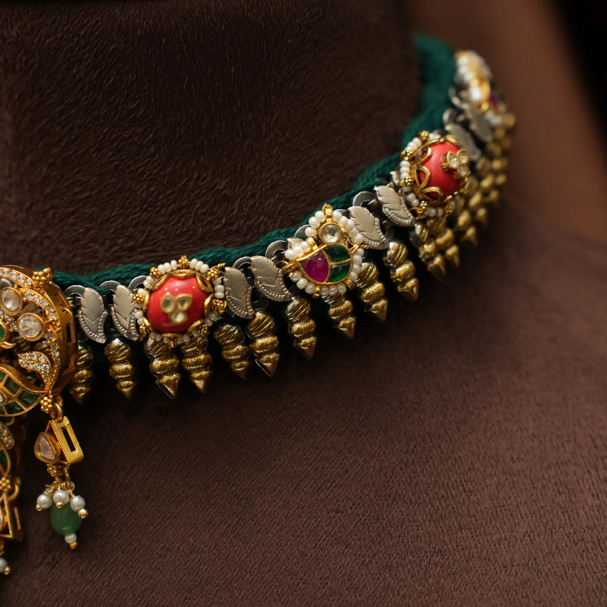 Anouka Victorian Polki Necklace - Trina
