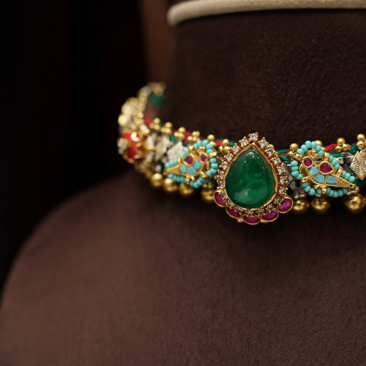Anouka Victorian Polki Necklace - Veda