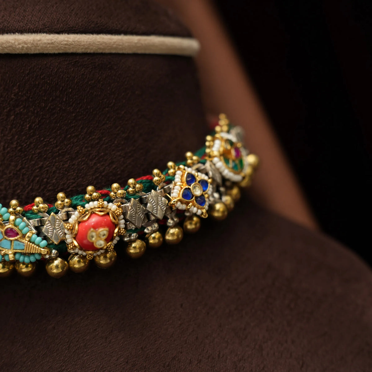 Anouka Victorian Polki Necklace - Veda