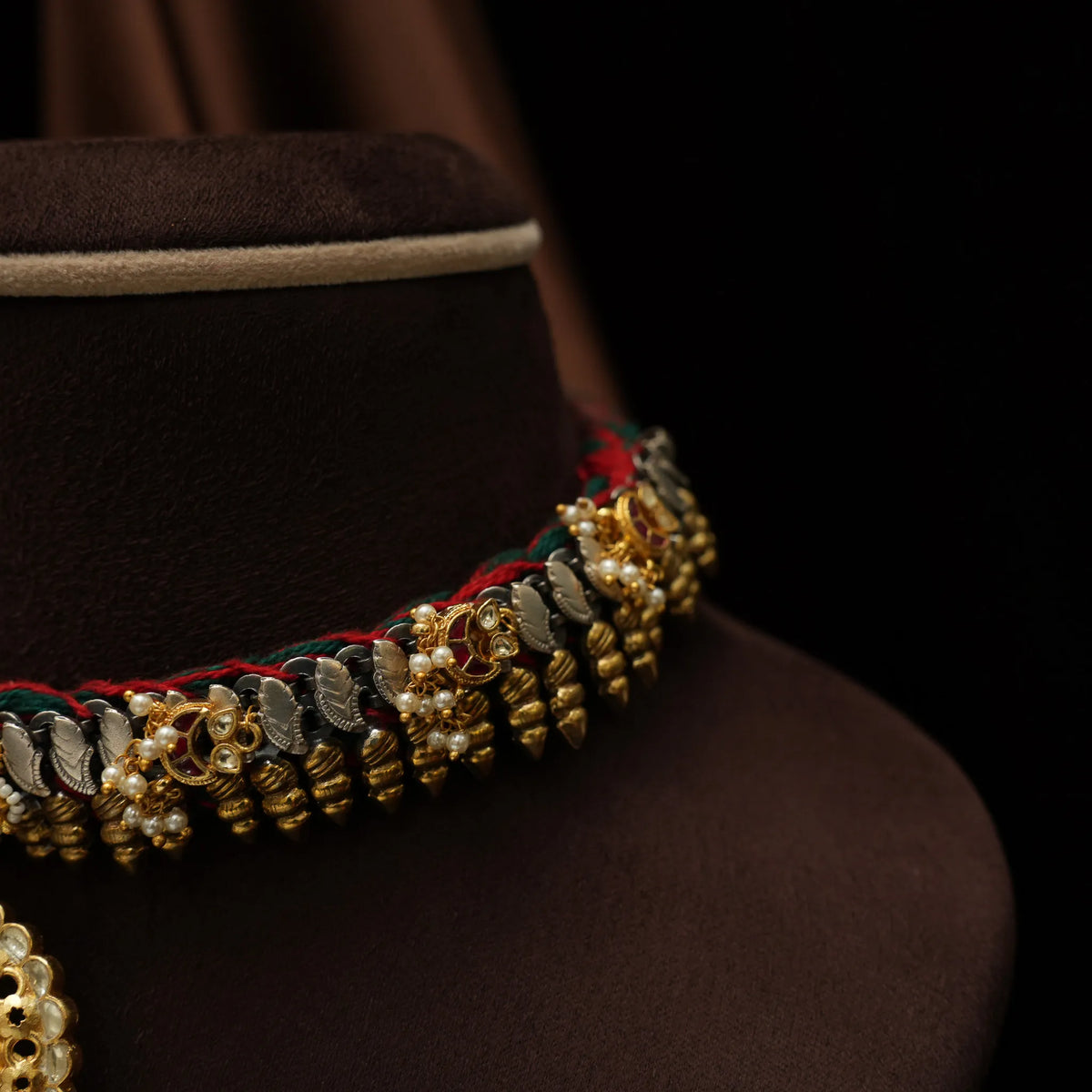 Anouka Victorian Polki Necklace - Zelia