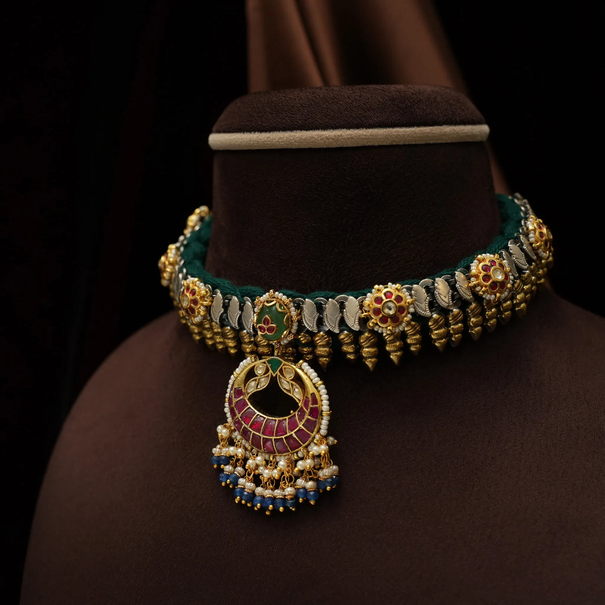 Anouka Victorian Polki Necklace - Ziva