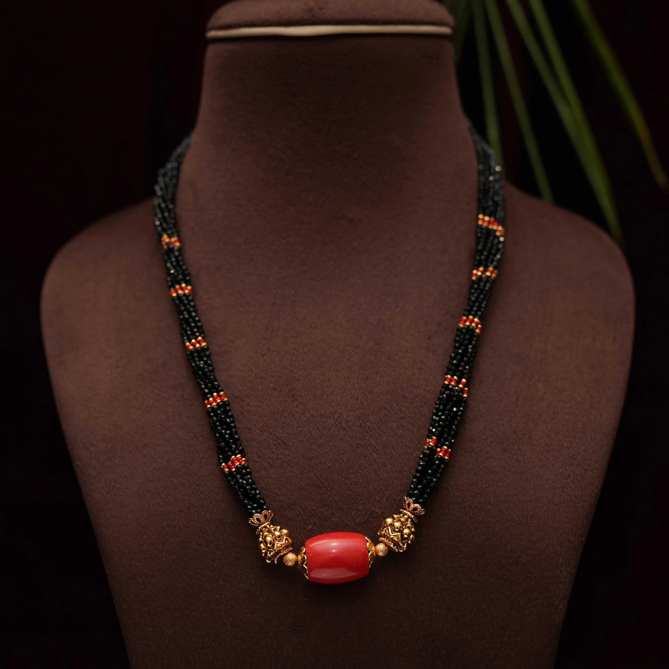 Anvie Beaded Necklace - Rimli Boutique