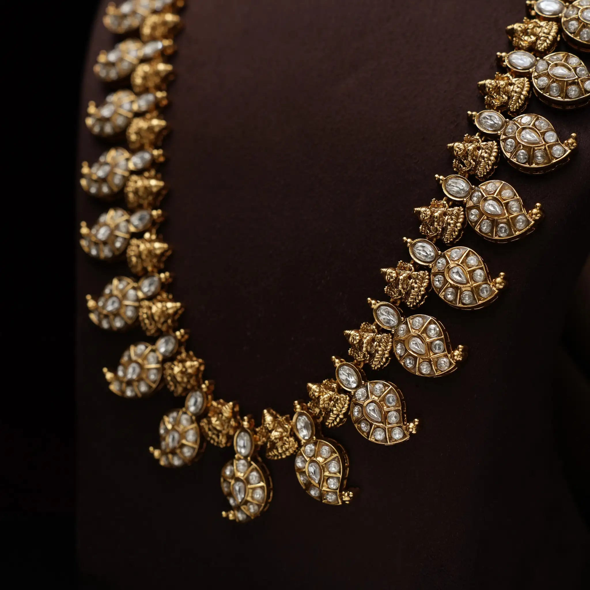 Aparna Mango Antique Necklace - Ria