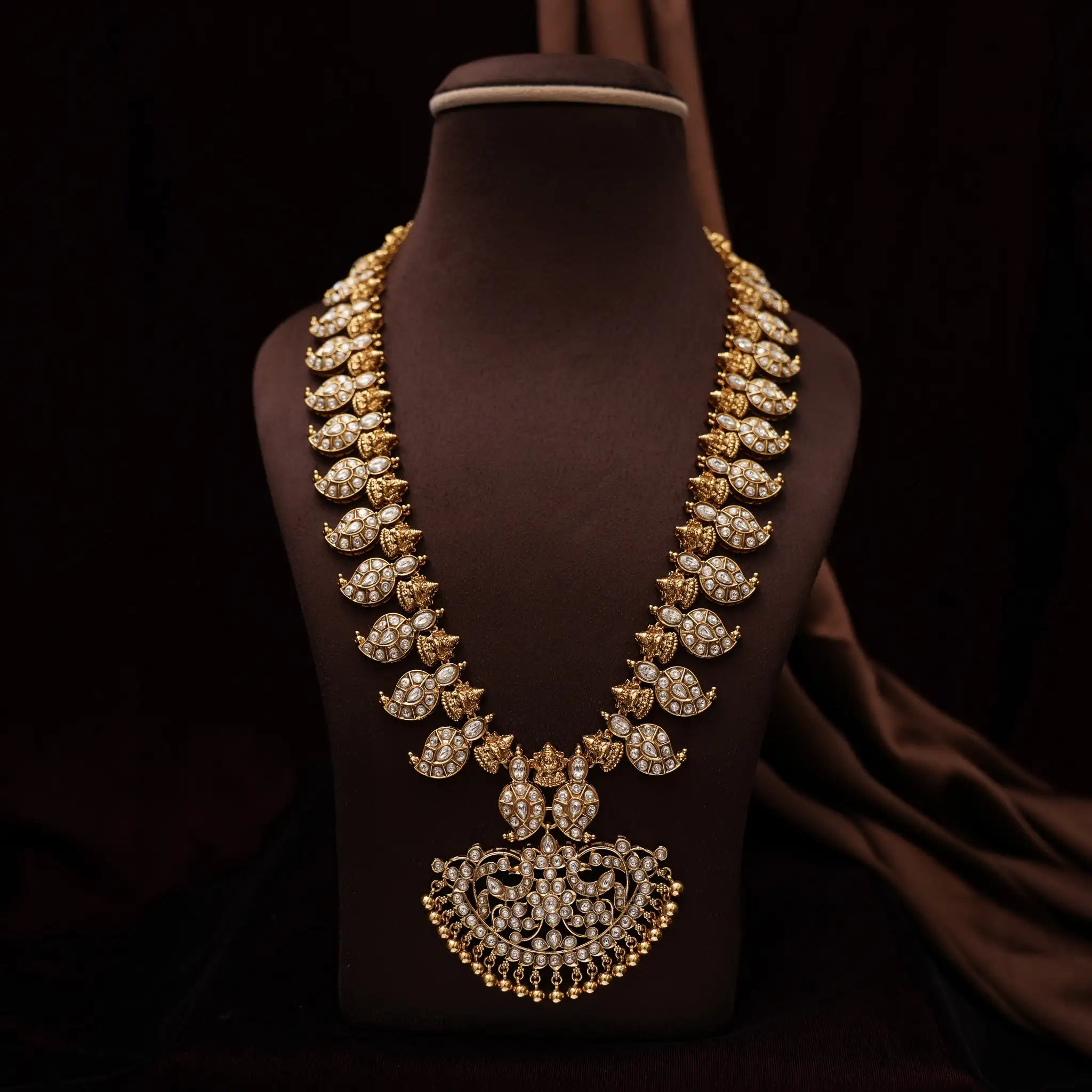 Aparna Mango Antique Necklace