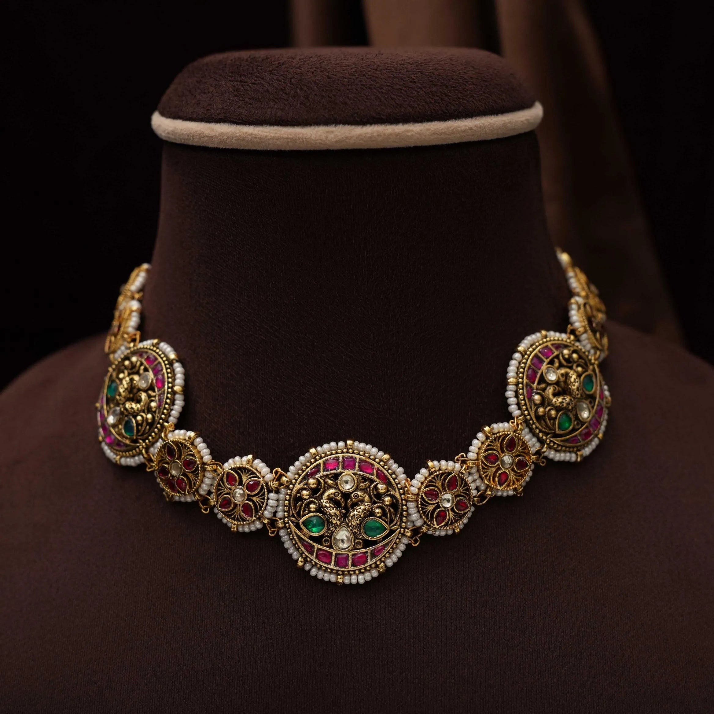 Apeshka Polki Choker - Jaya