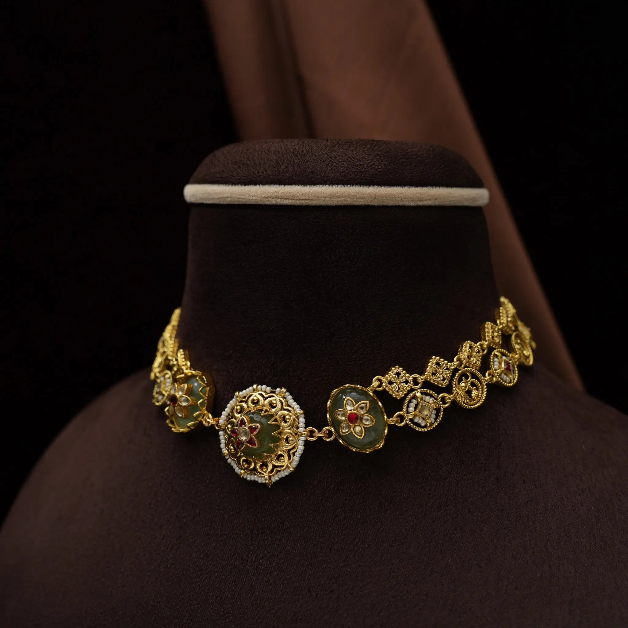 Apeshka Polki Choker - Kavi Kanta