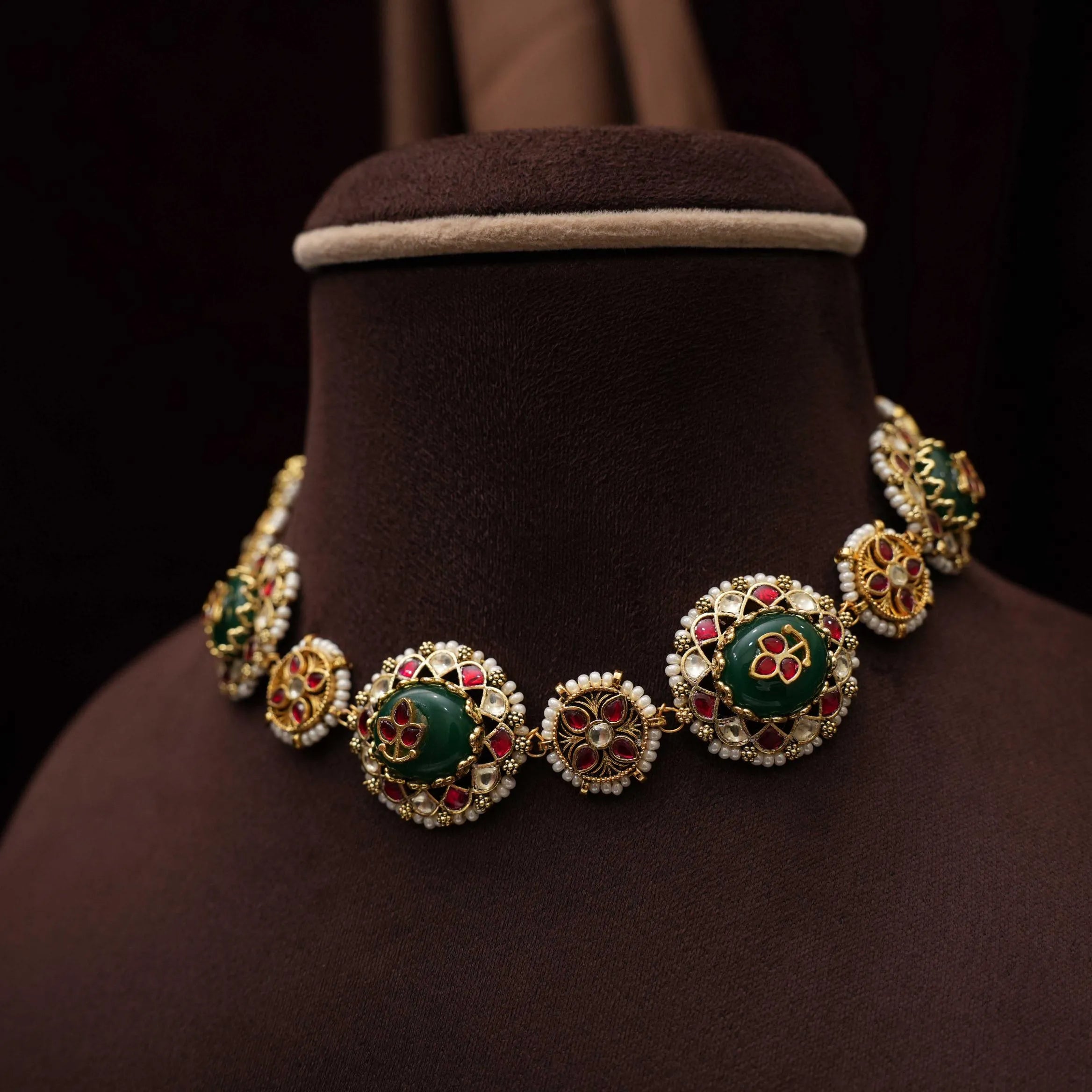 Apeshka Polki Choker - Kavi