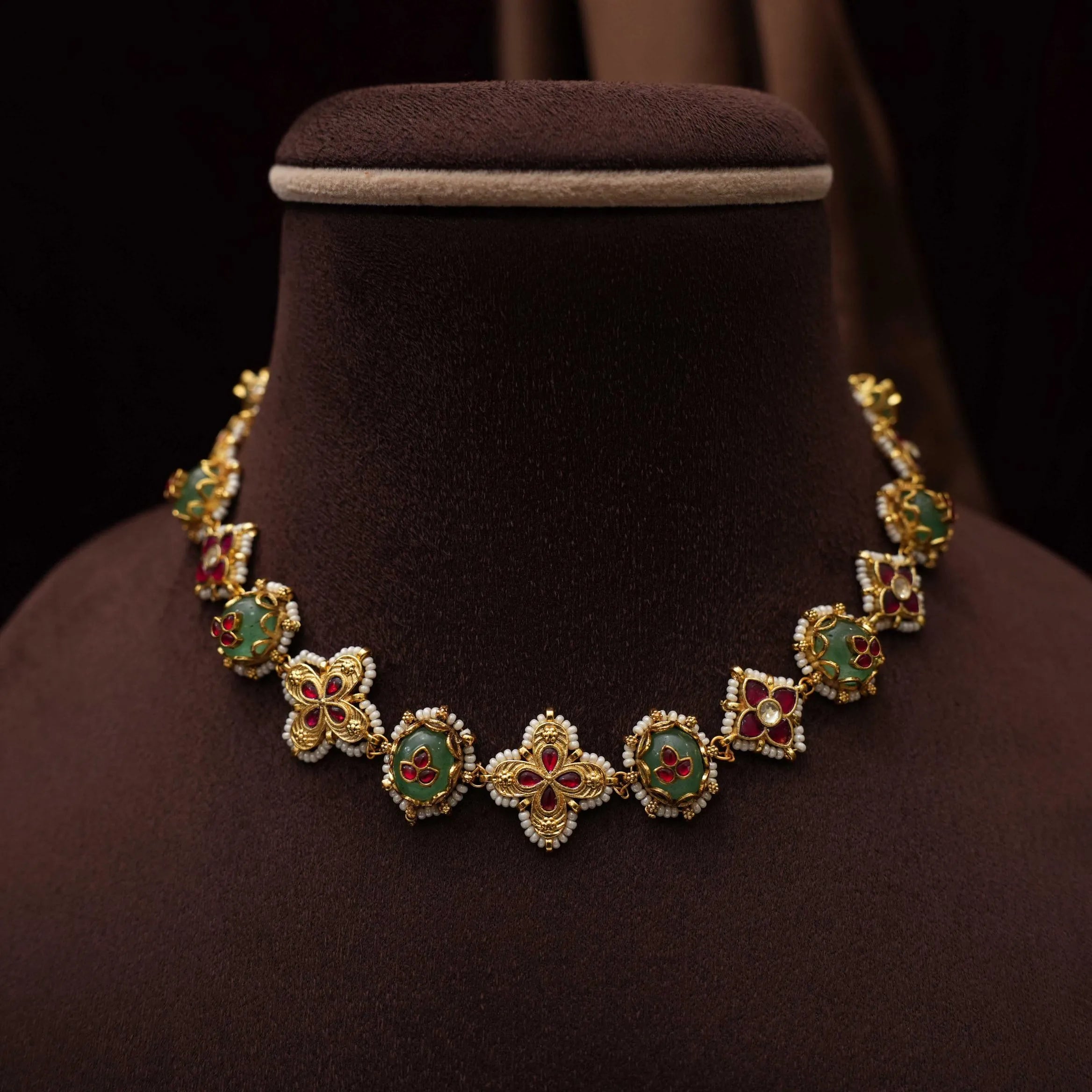 Apeshka Polki Choker - Nidhi