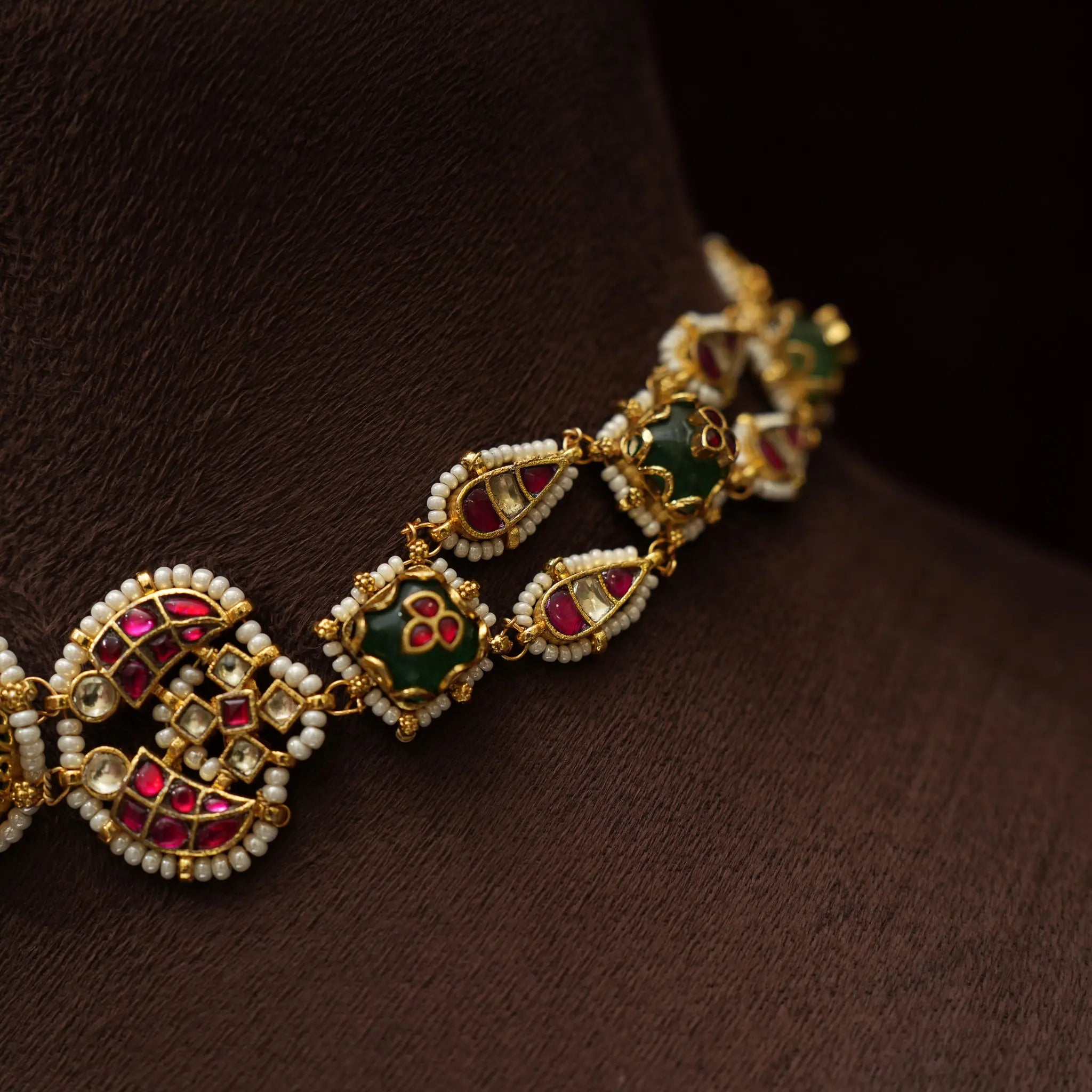 Apeshka Polki Choker - Kavi Nitya