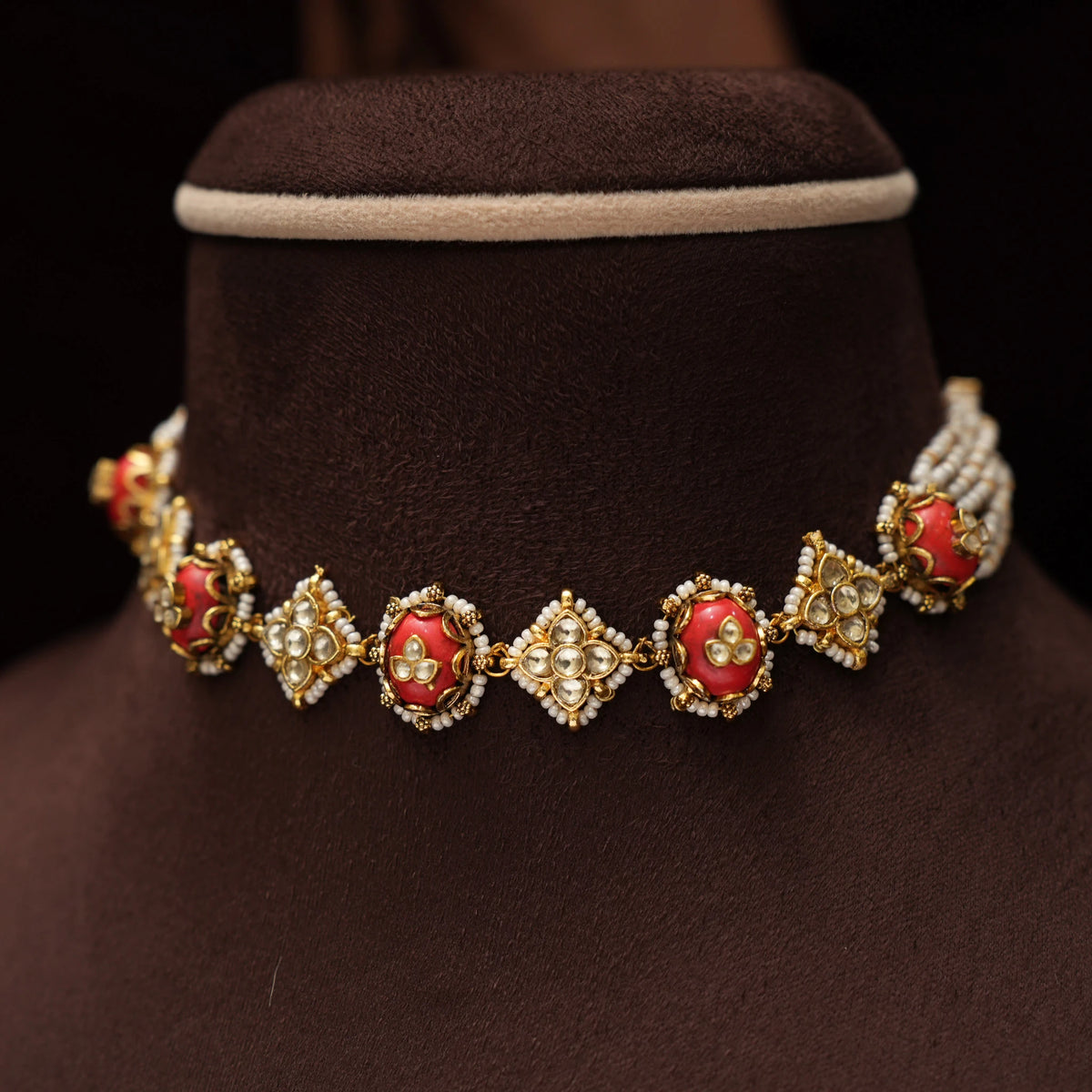 Apeshka Polki Choker – Riya