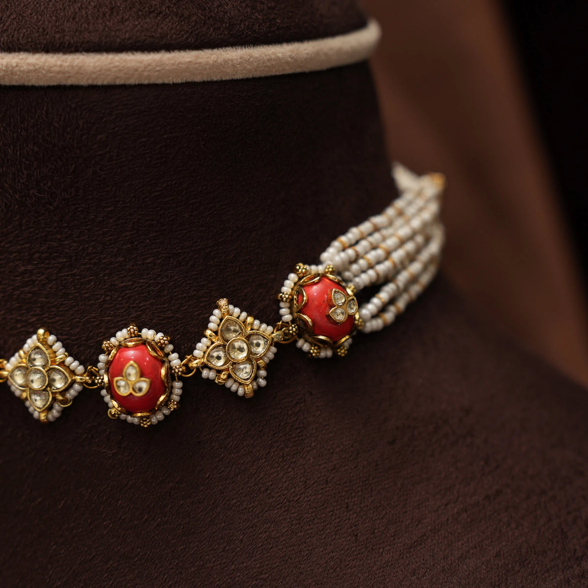 Apeshka Polki Choker – Riya