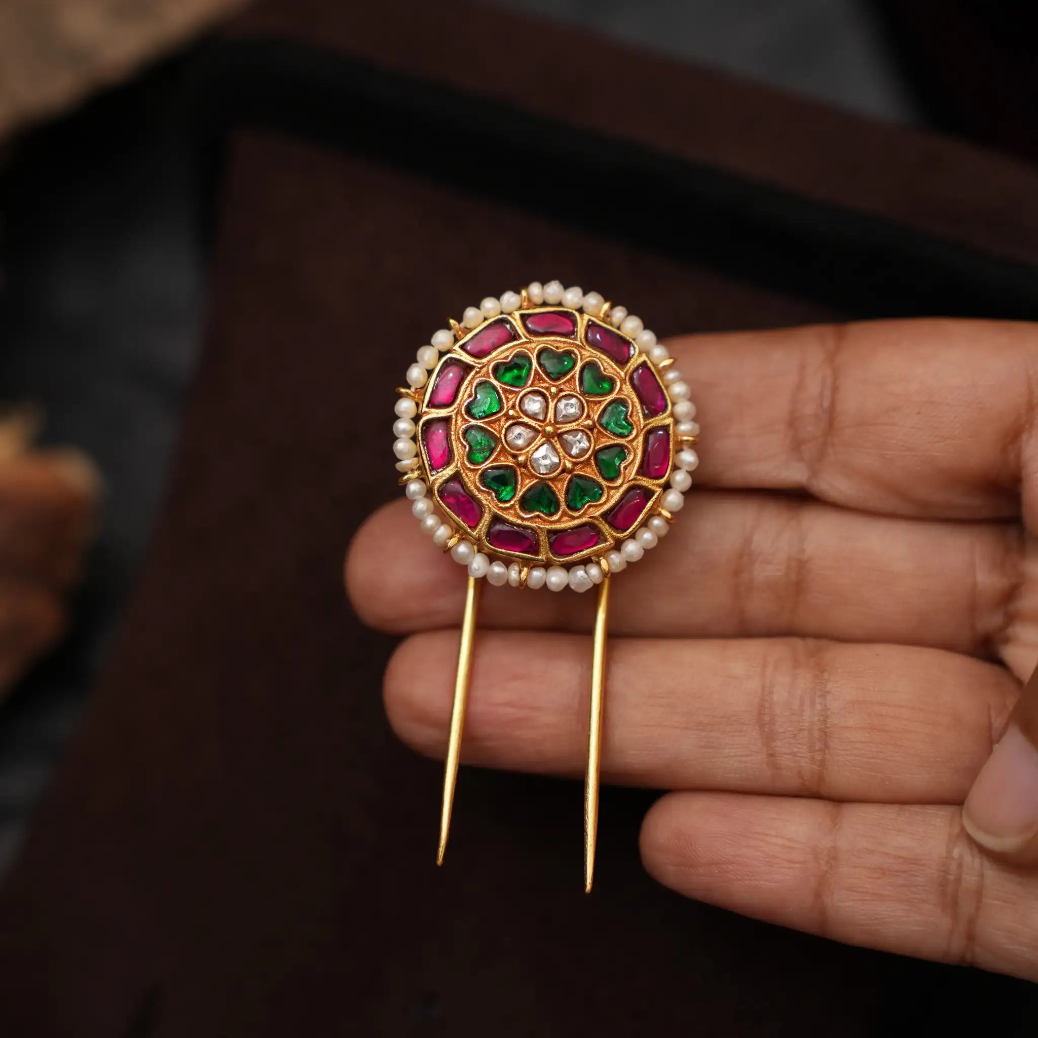 Aprita Silver Hair Pin