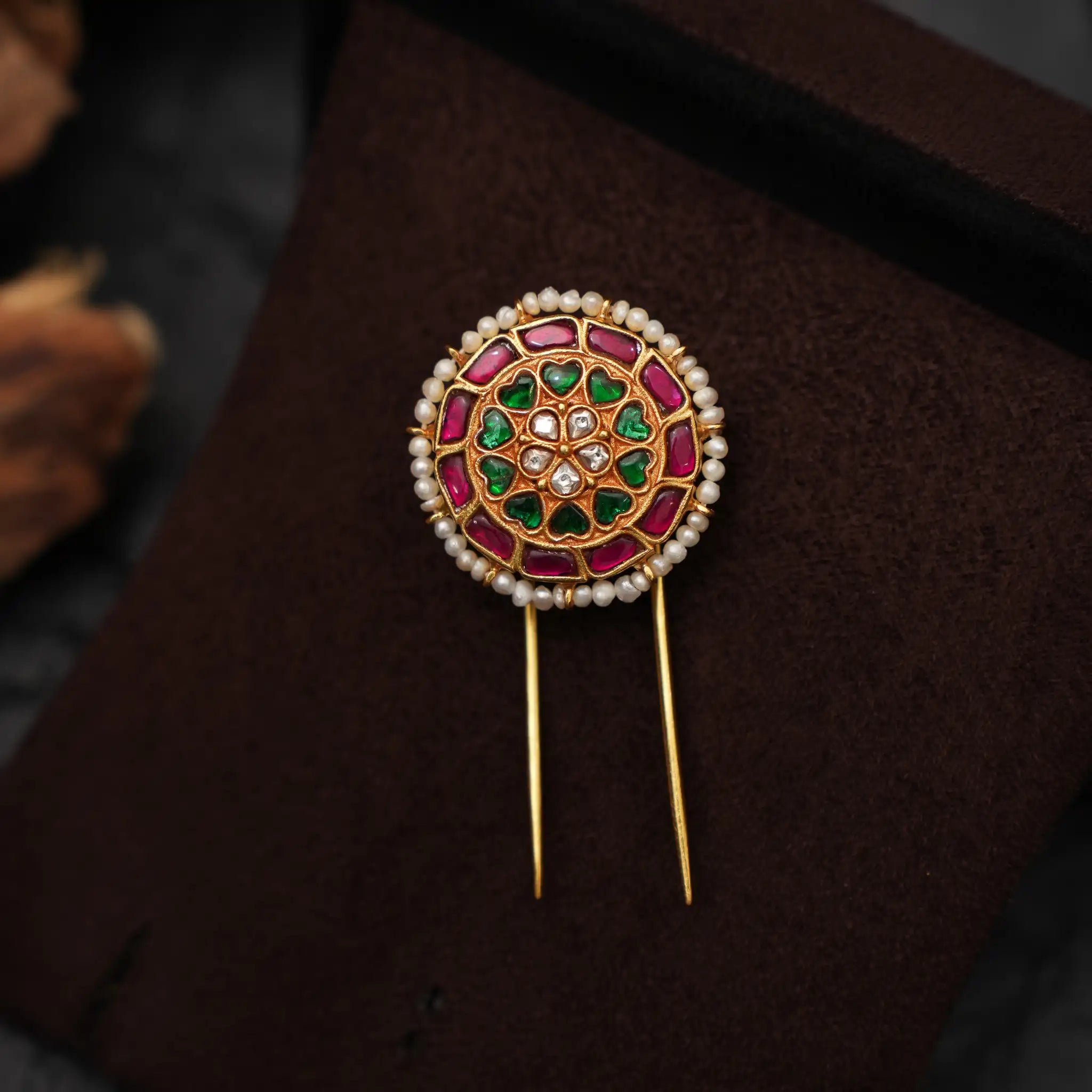 Aprita Silver Hair Pin