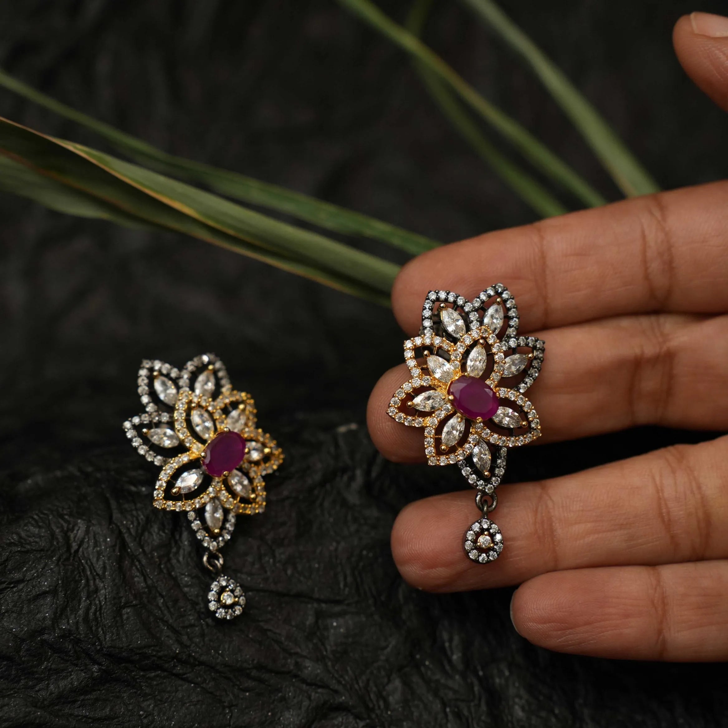 Arvi Zircon Earrings