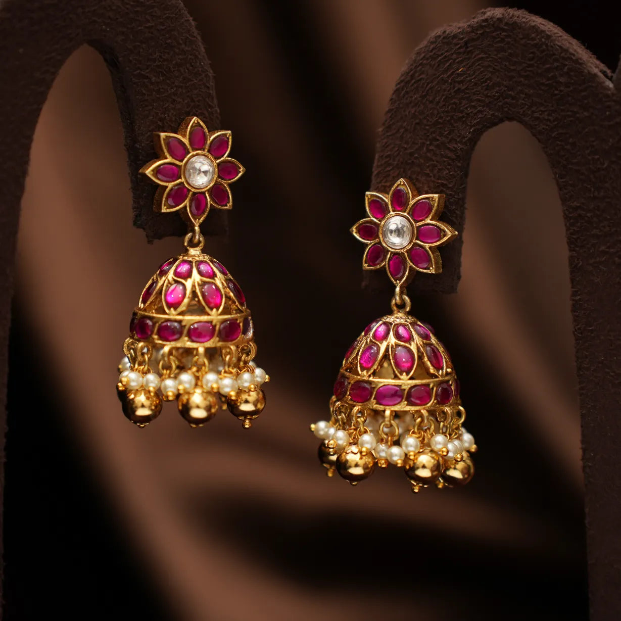 Asher Polki Necklace - Ruby