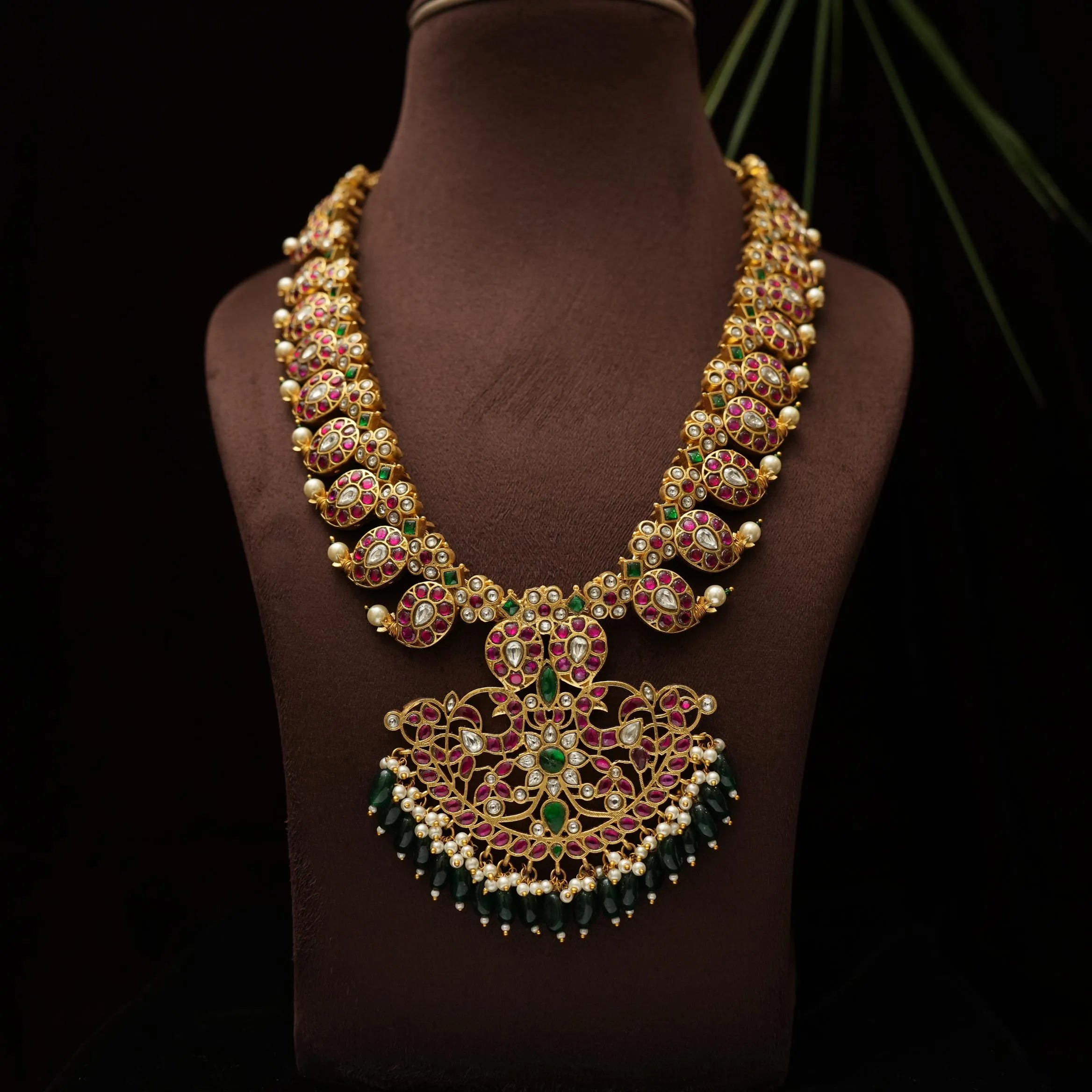 Ashlesha Mango Antique Necklace