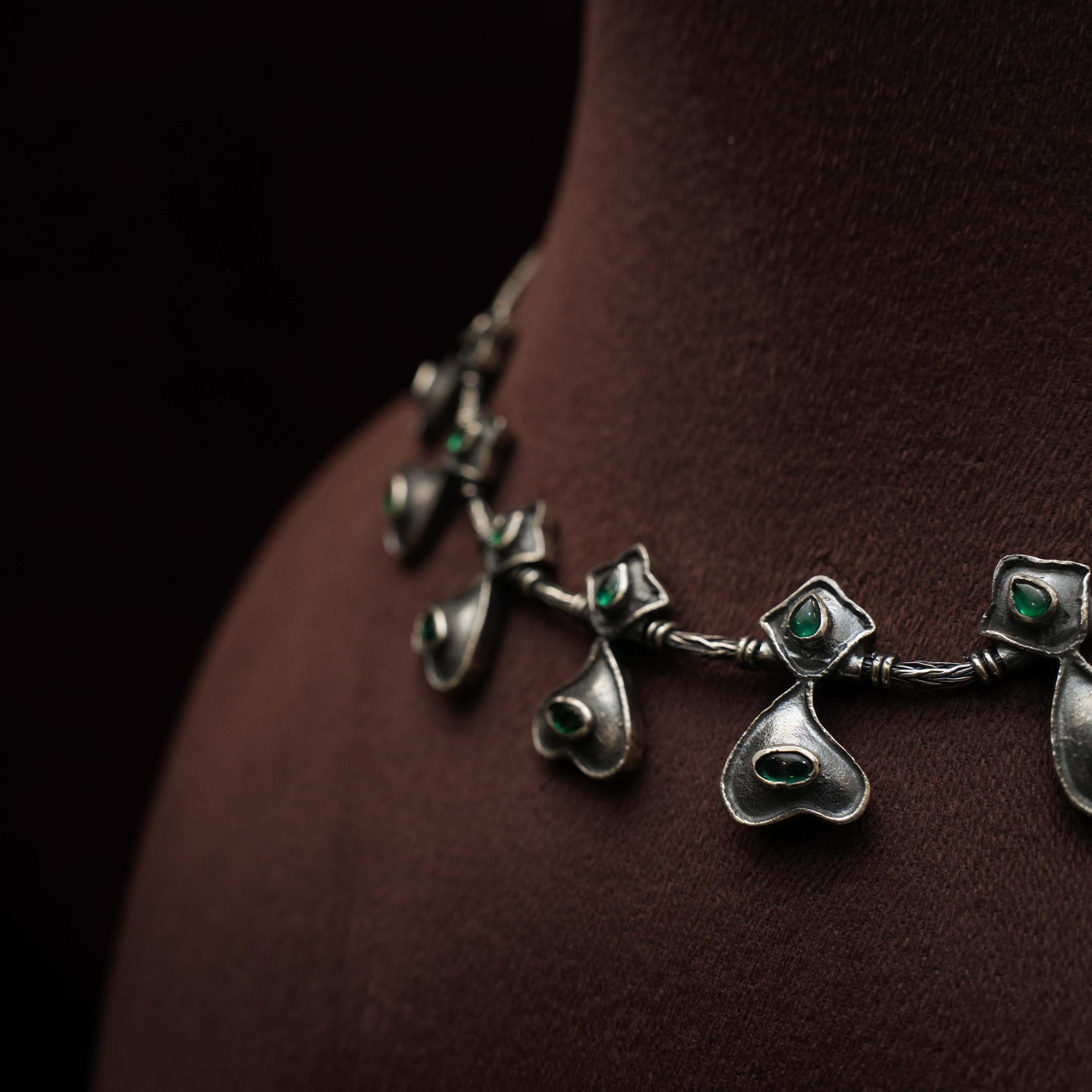 Atulya Silver Necklace - Rimli Boutique