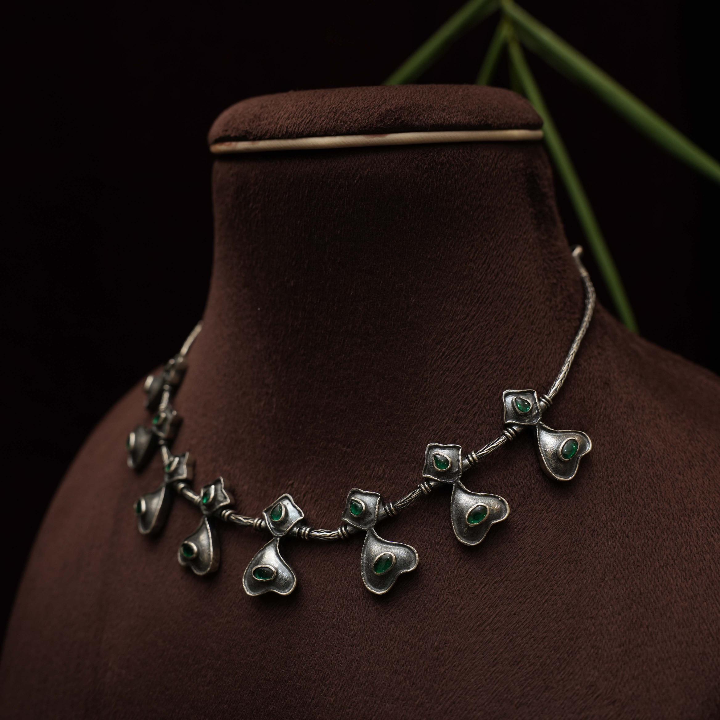 Atulya Silver Necklace - Rimli Boutique