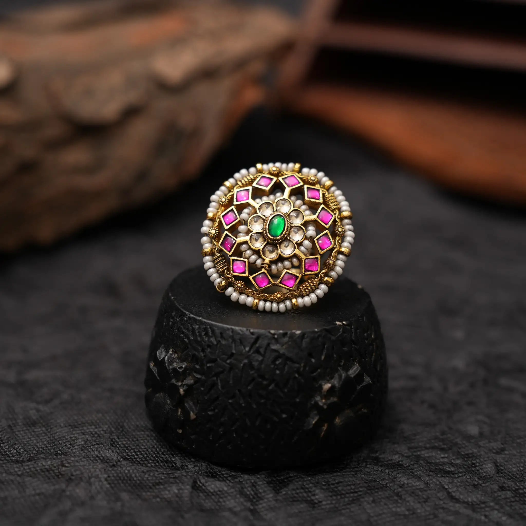 Audrey Polki Ring