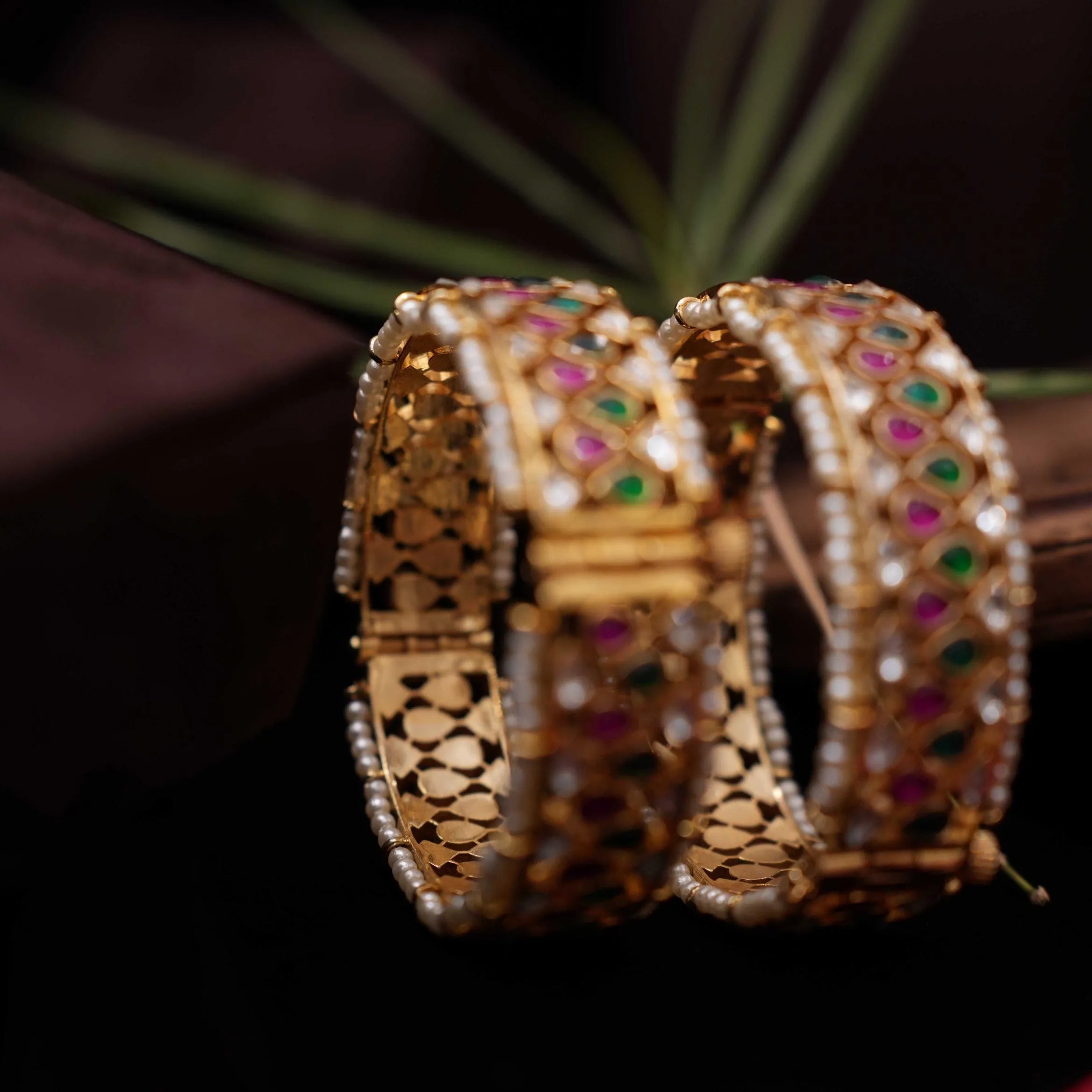 Aurelia Polki Bangles
