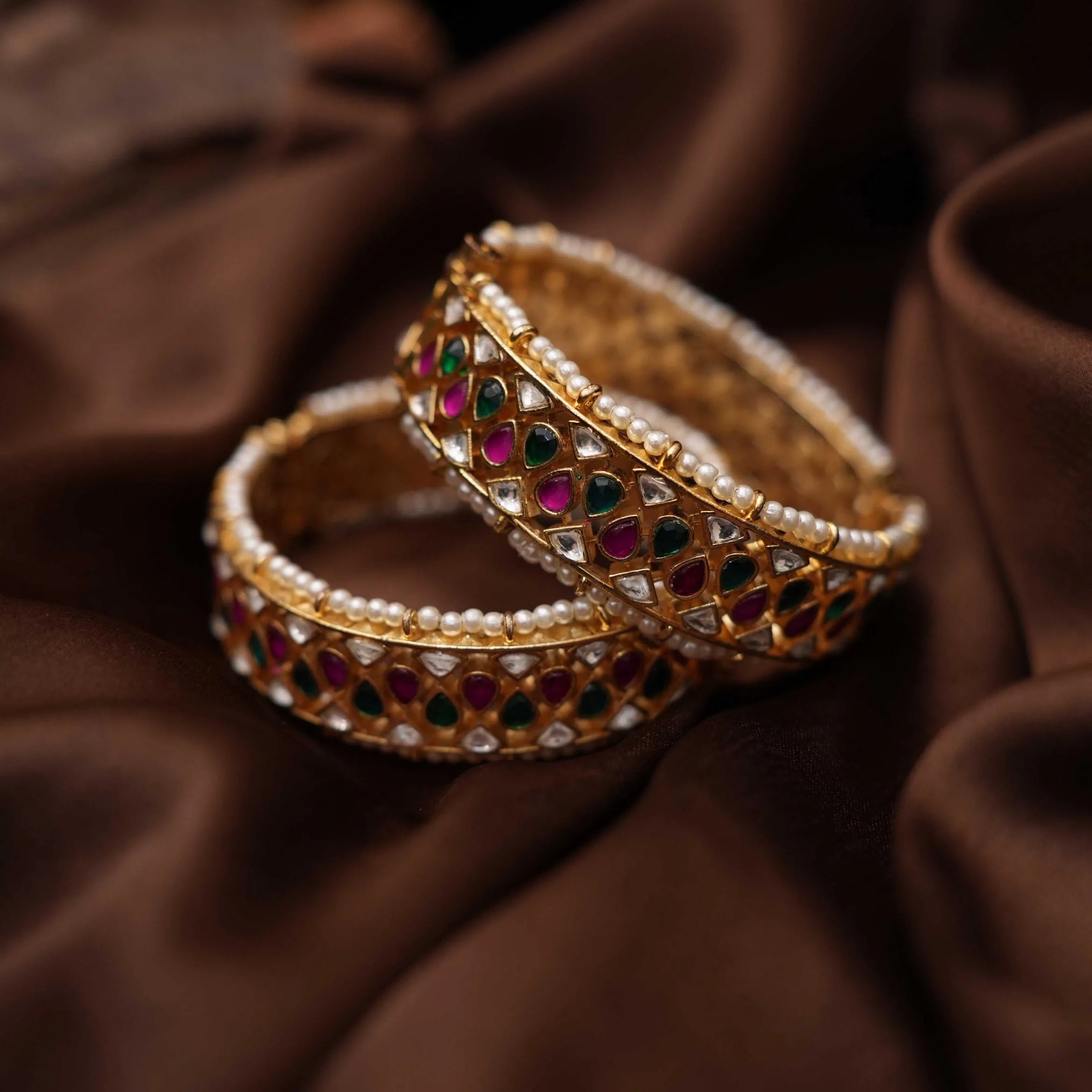 Aurelia Polki Bangles