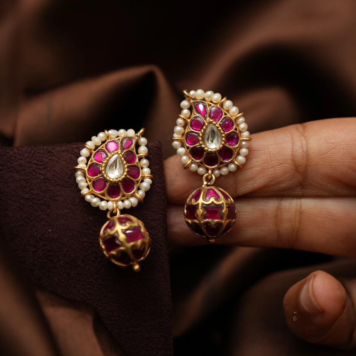 Avishka Silver Earrings
