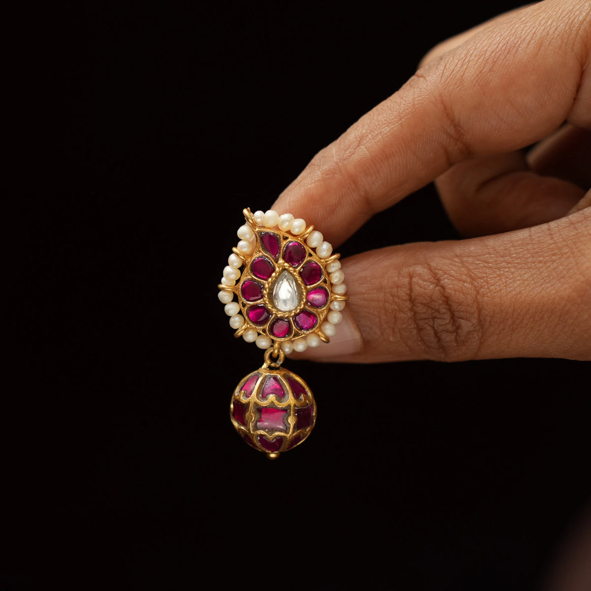 Avishka Silver Earrings