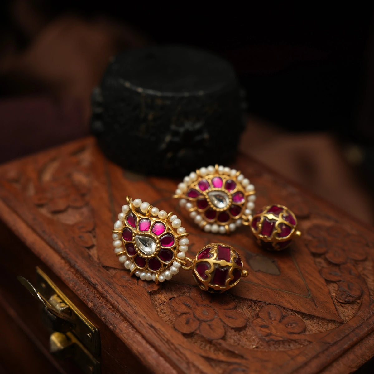 Avishka Silver Earrings