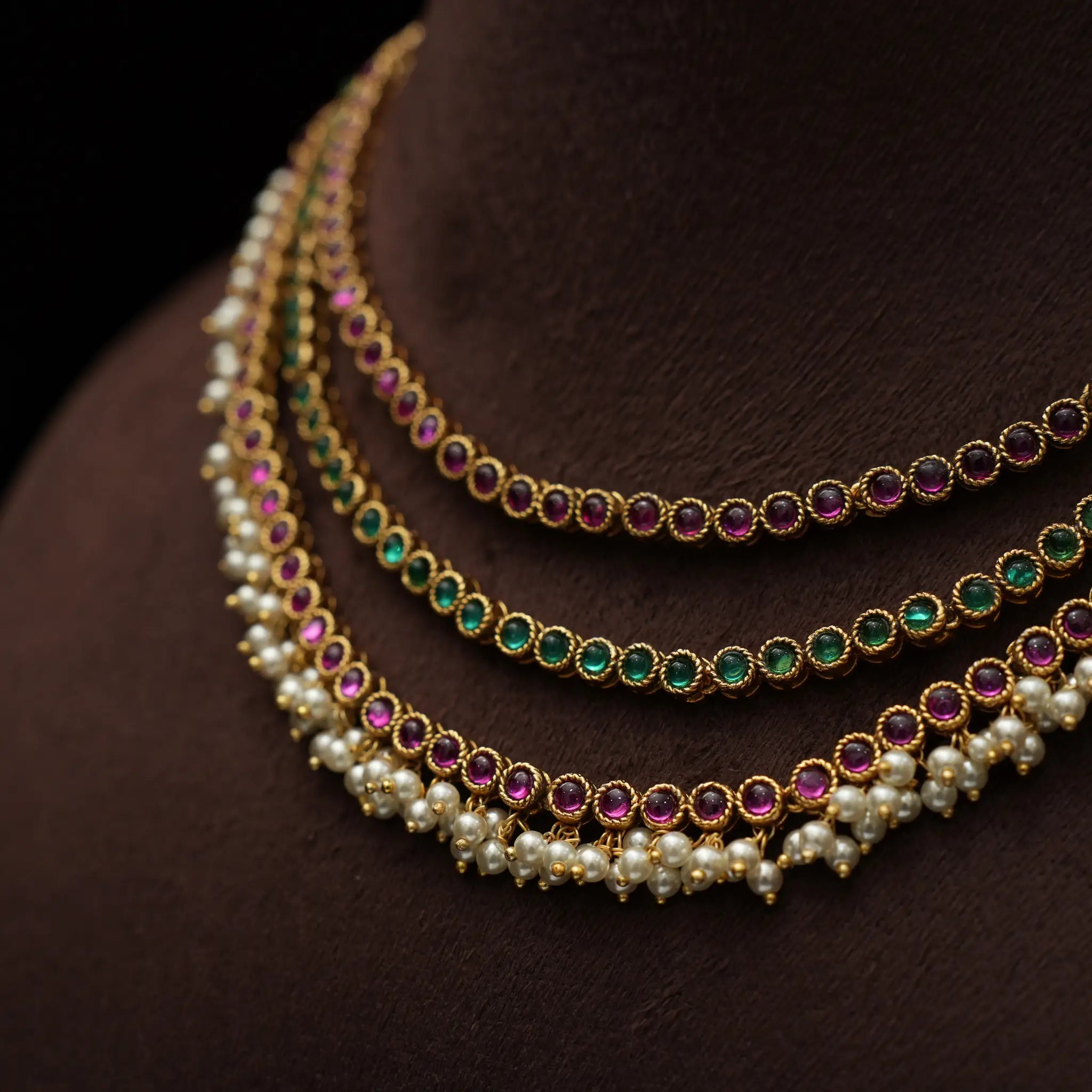 Avni Antique Layered Necklace - Mia