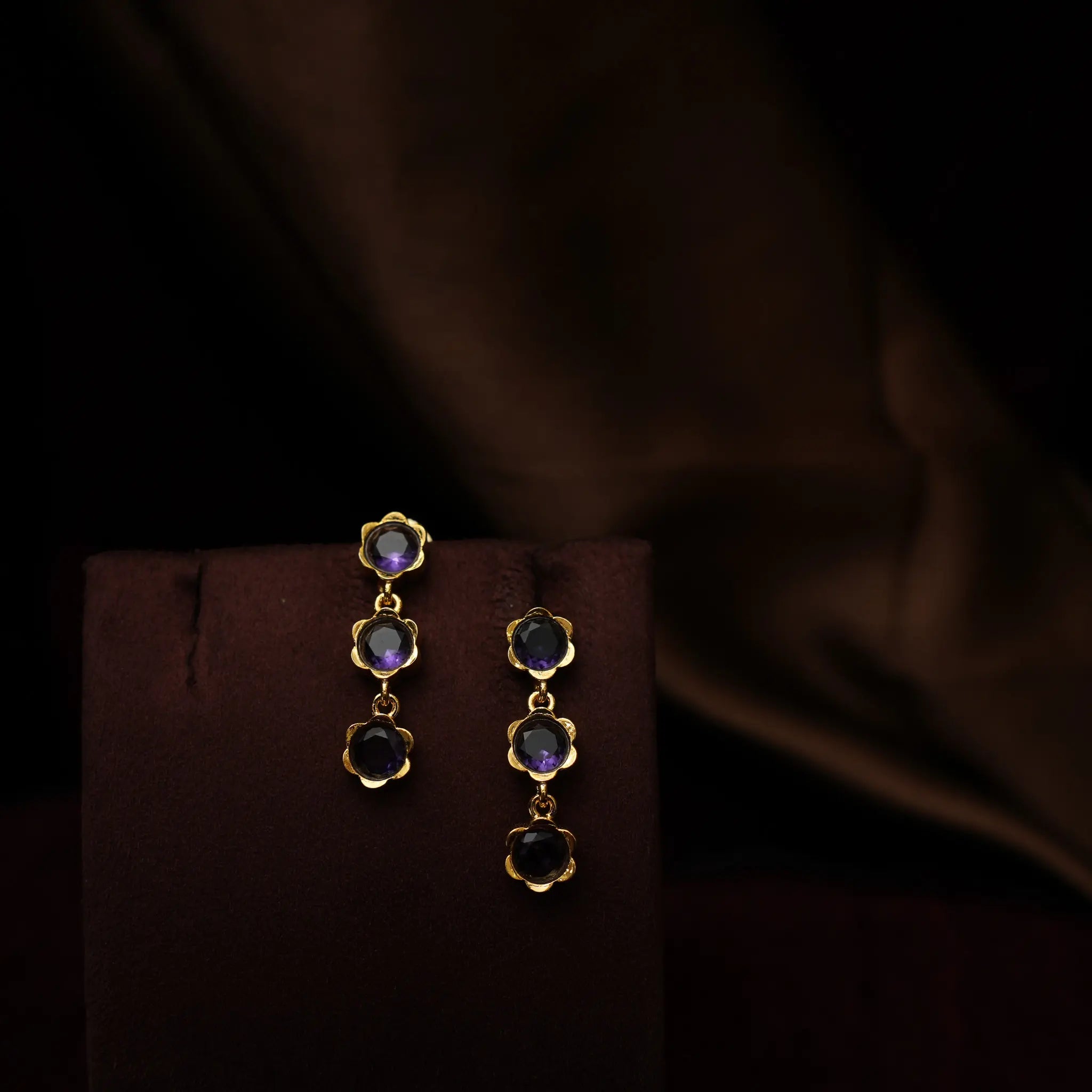 Avyira Antique Minimal Necklace - Blue