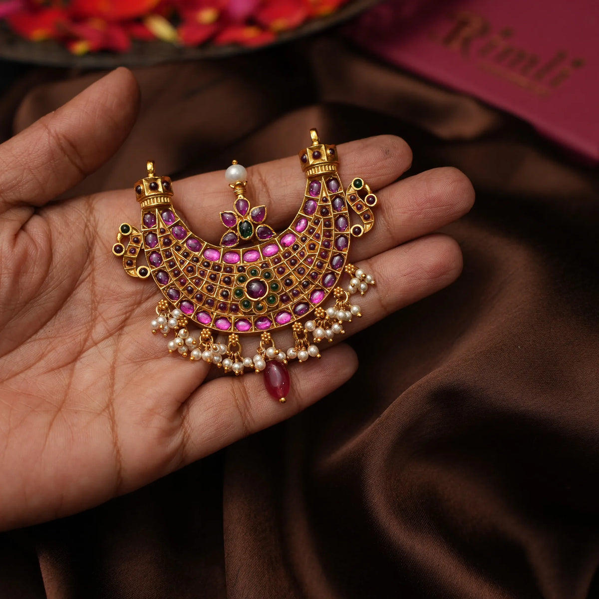 Ayantika Silver Pendant