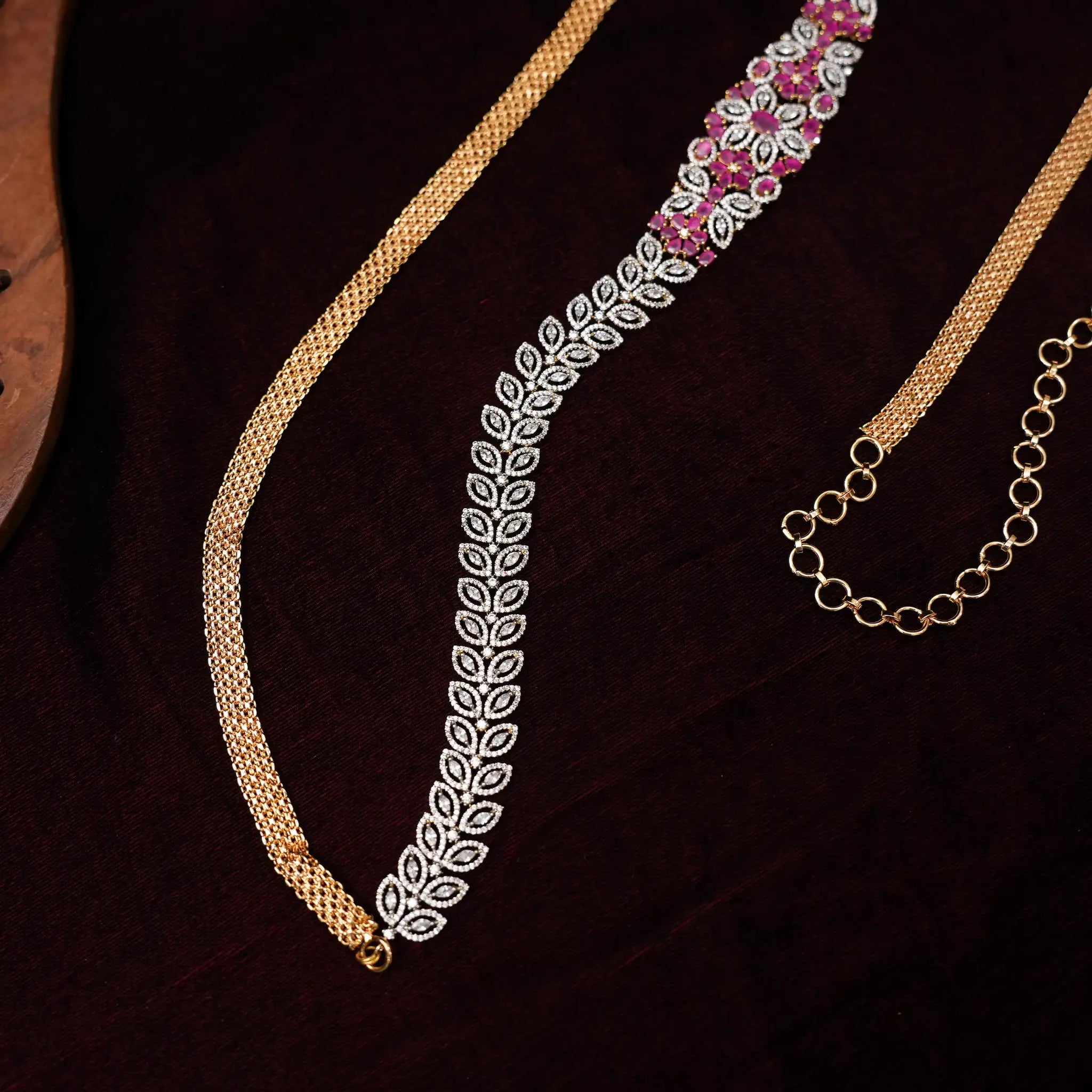 Balini Zircon Hip Belt - Ruby