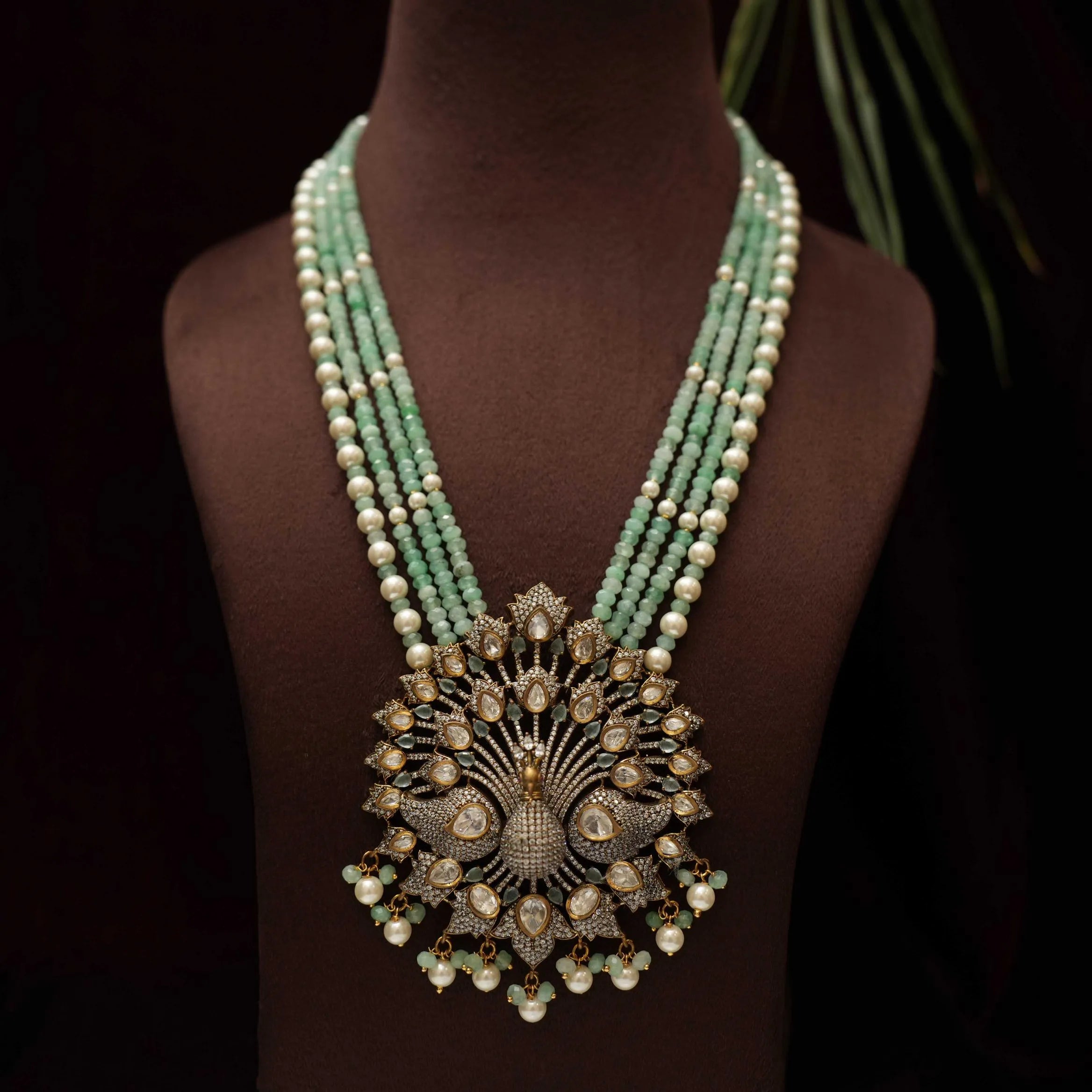 Bansri Beaded Victorian Necklace - Rimli Boutique