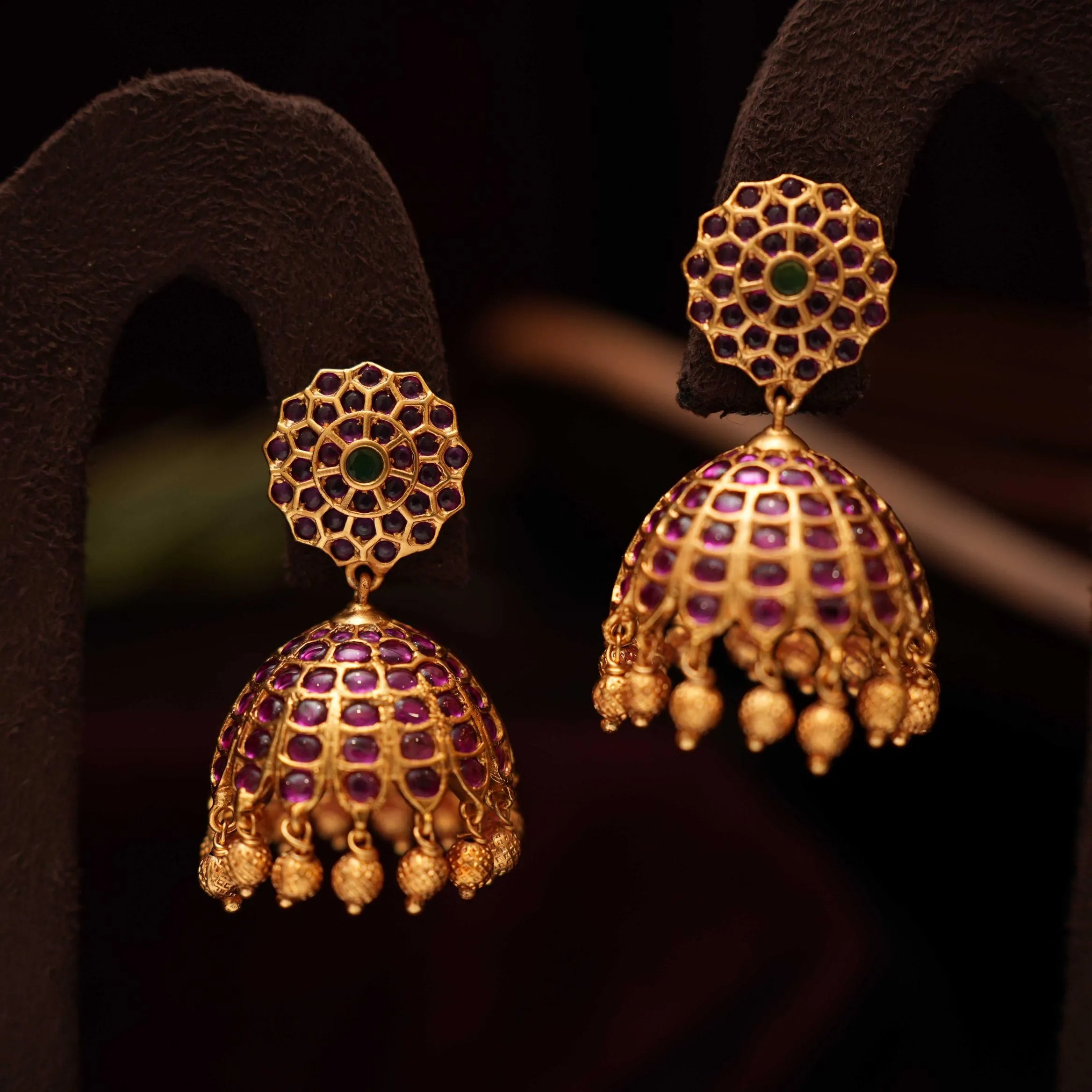 Bela Antique Jhumka Earrings - Rimli Boutique