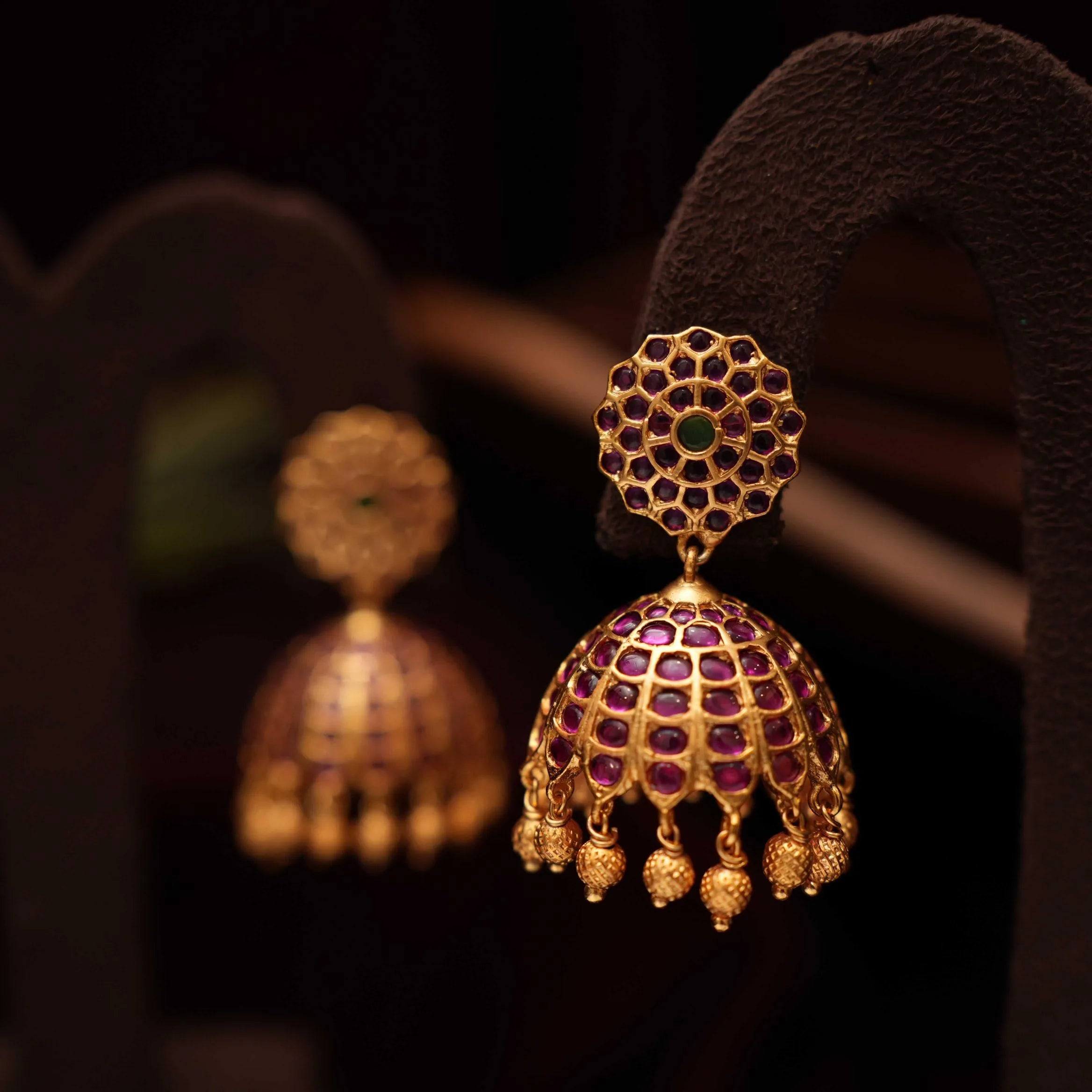 Bela Antique Jhumka Earrings - Rimli Boutique