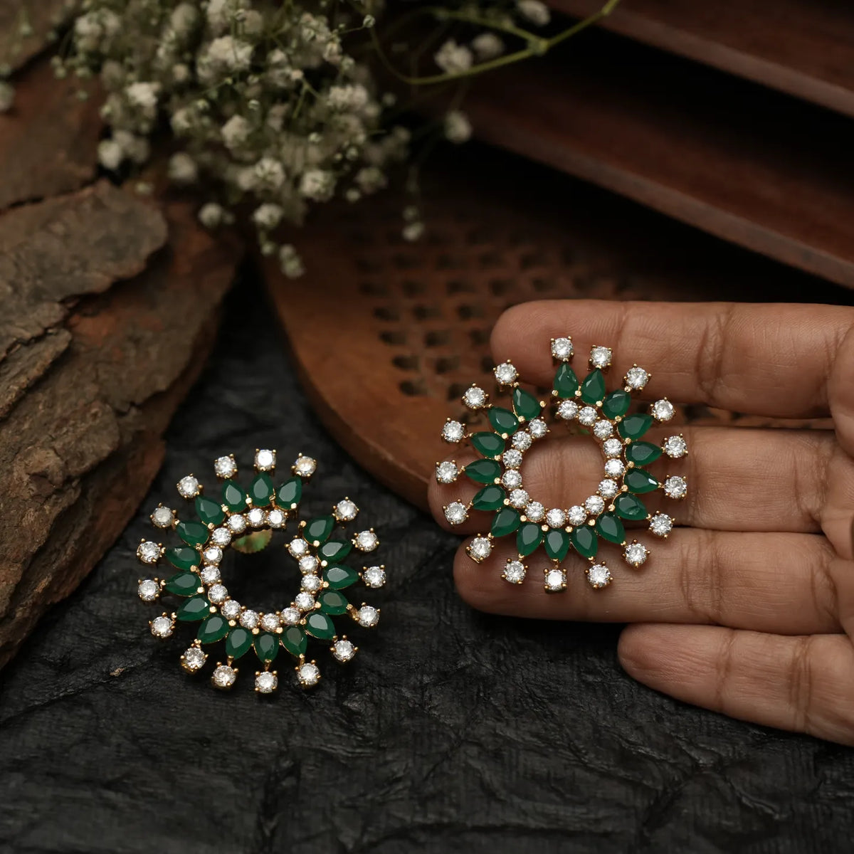 Benika Zircon Ear Stud