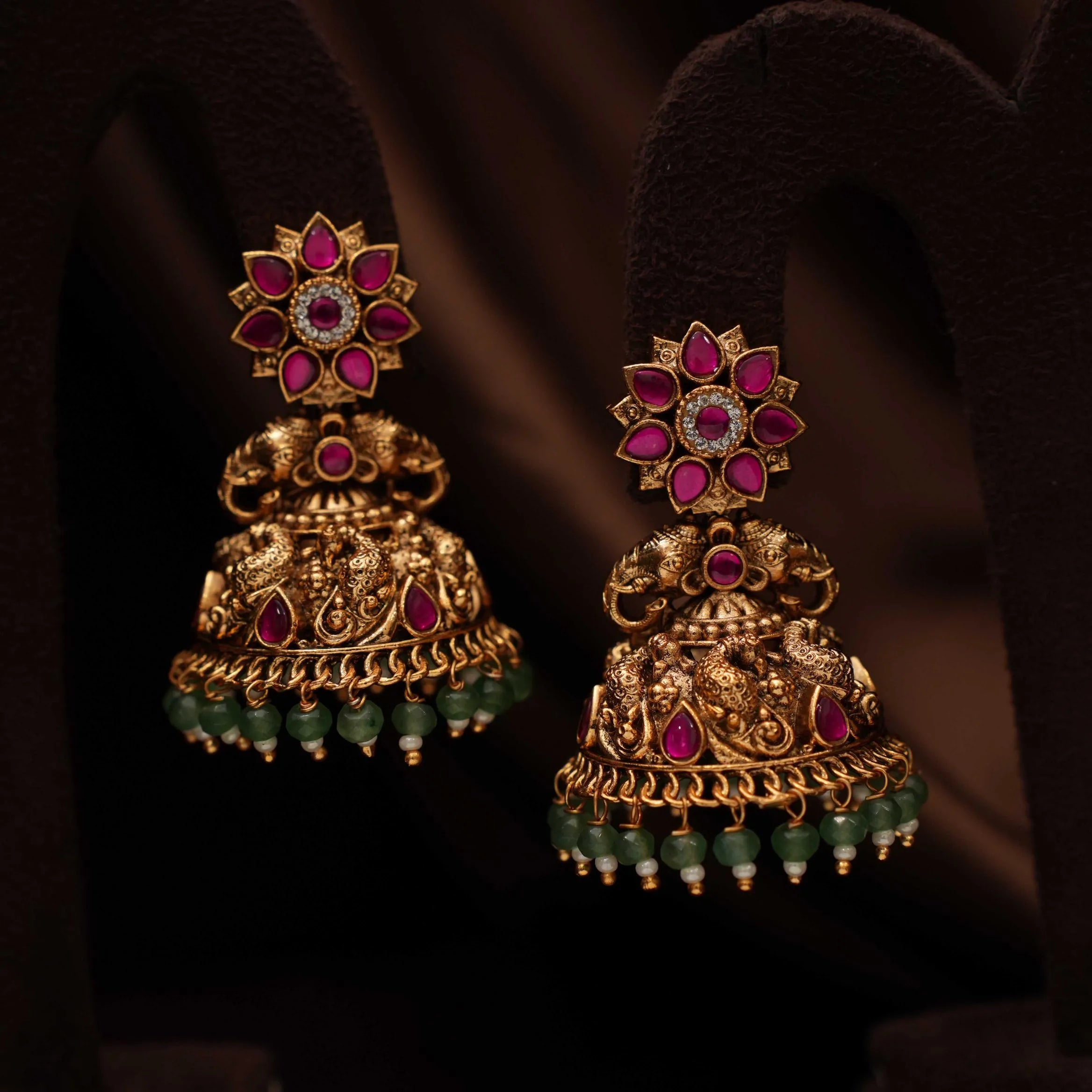 Bhumi Antique Jhumka Earrings
