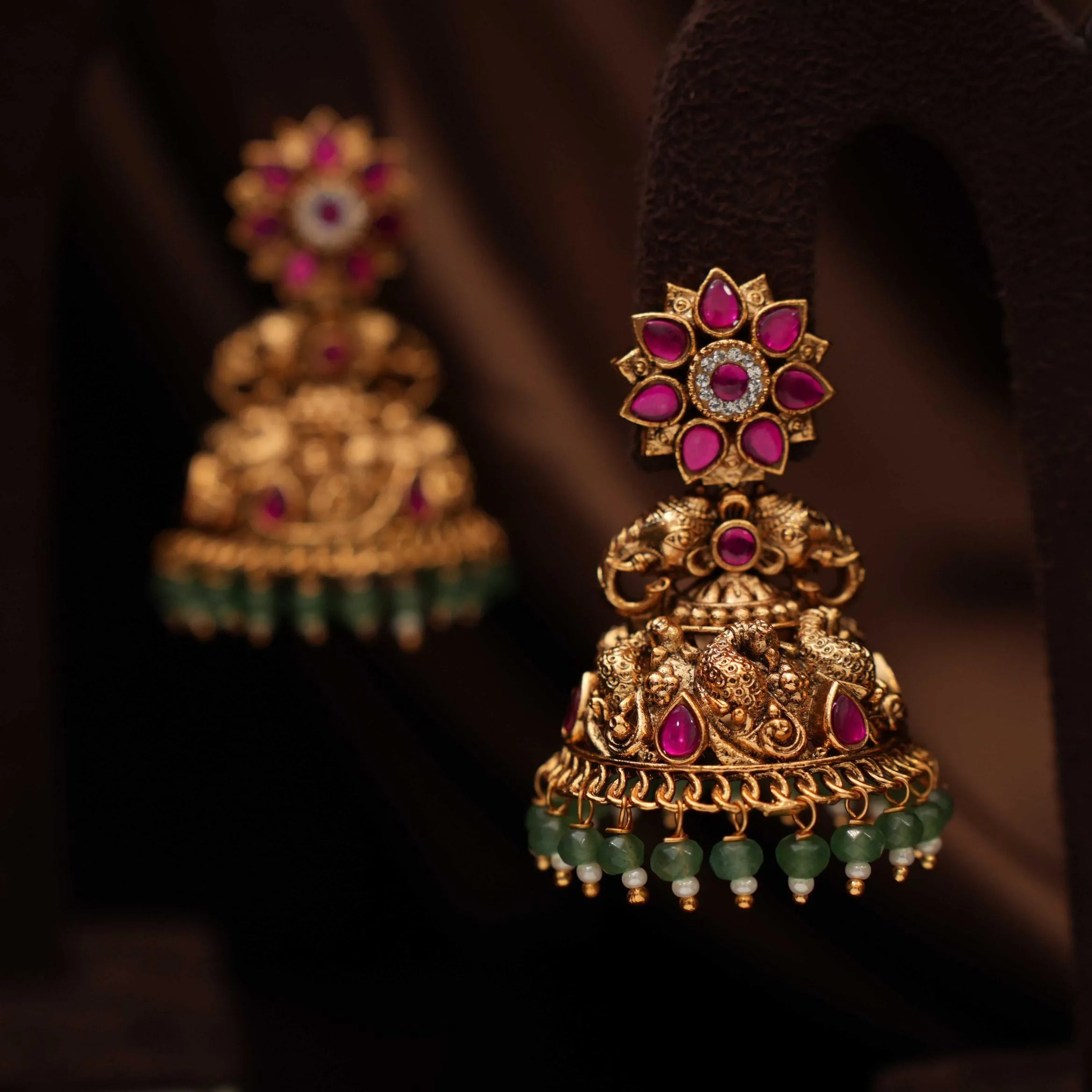 Bhumi Antique Jhumka Earrings