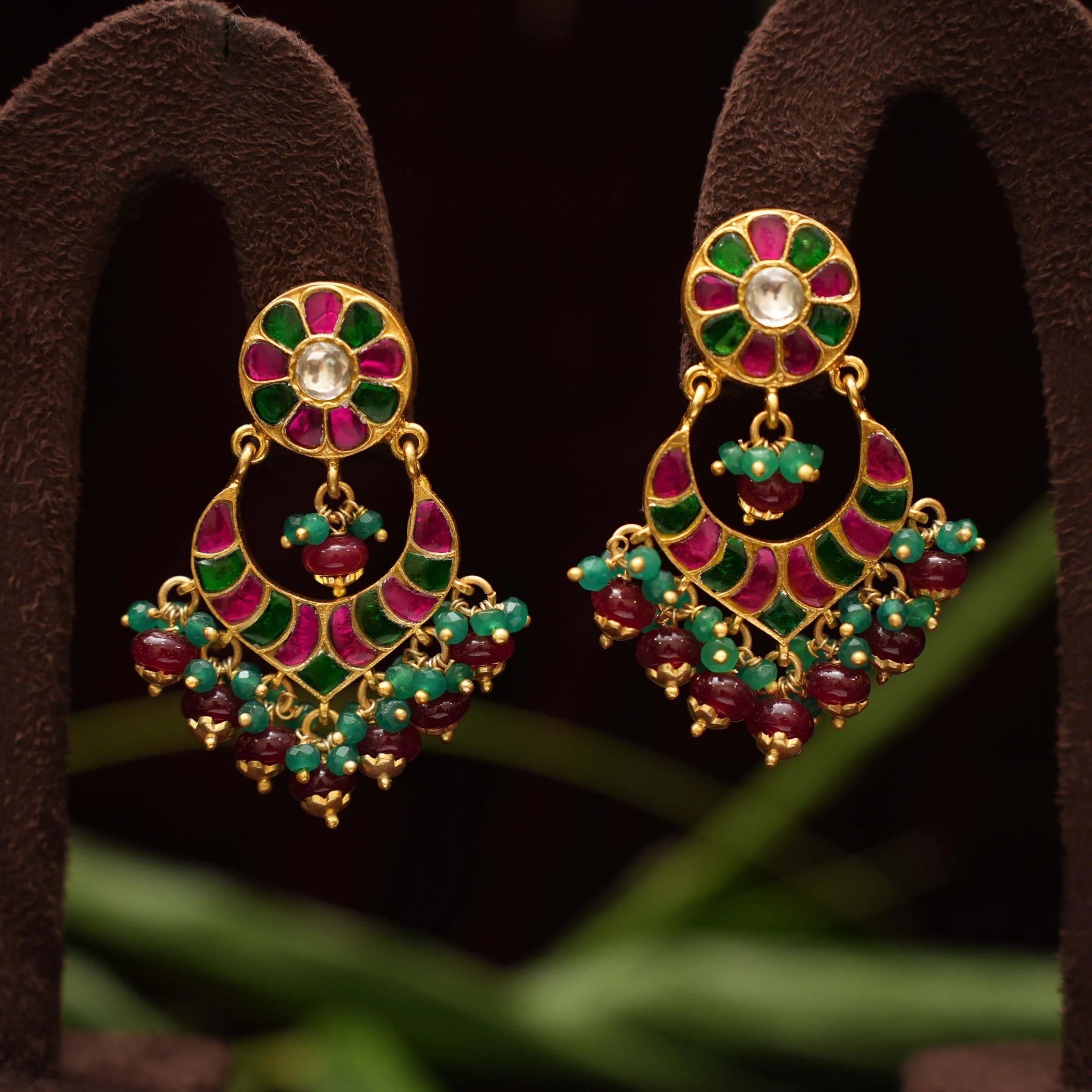 Bindu Silver Designer Earrings - Rimli Boutique