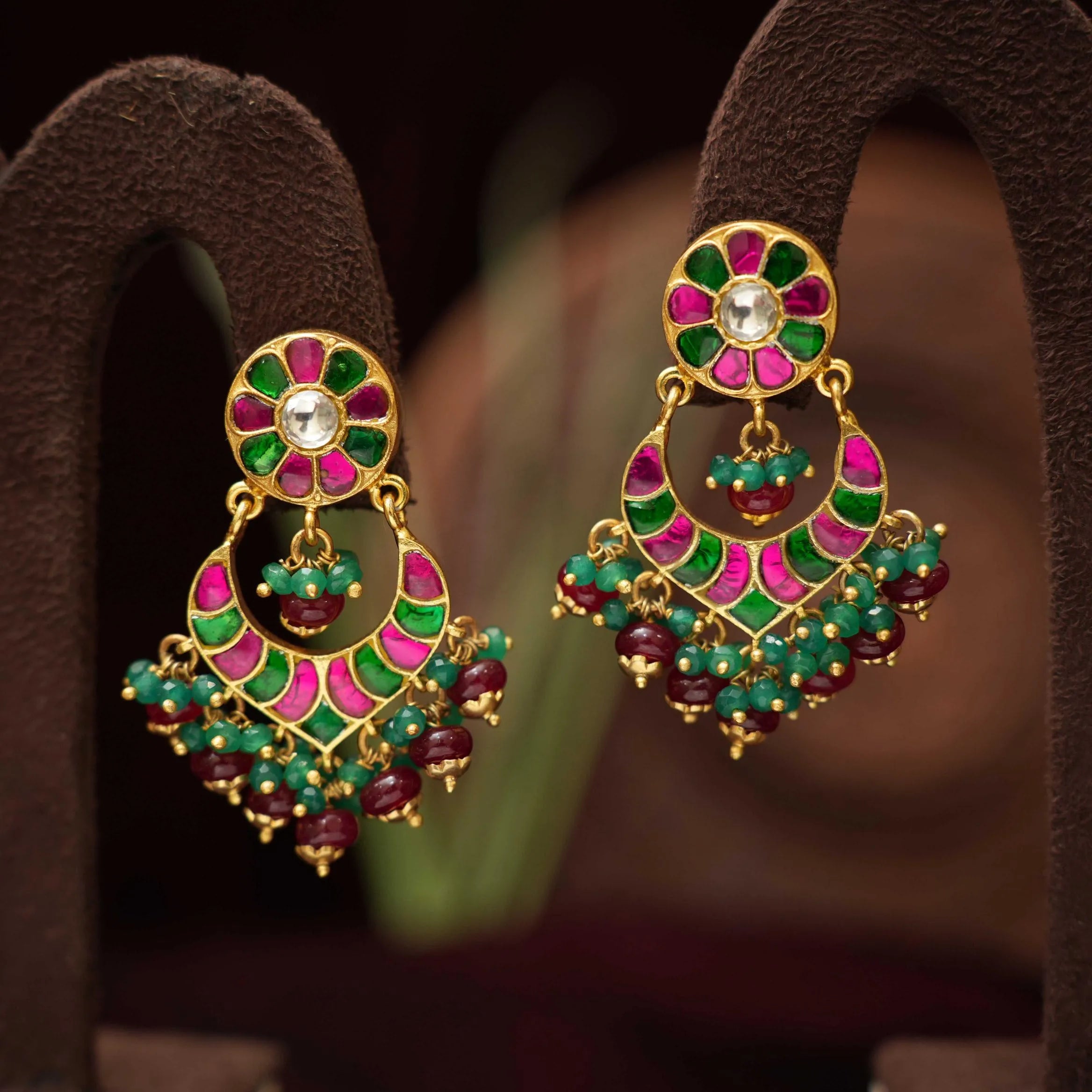 Bindu Silver Designer Earrings