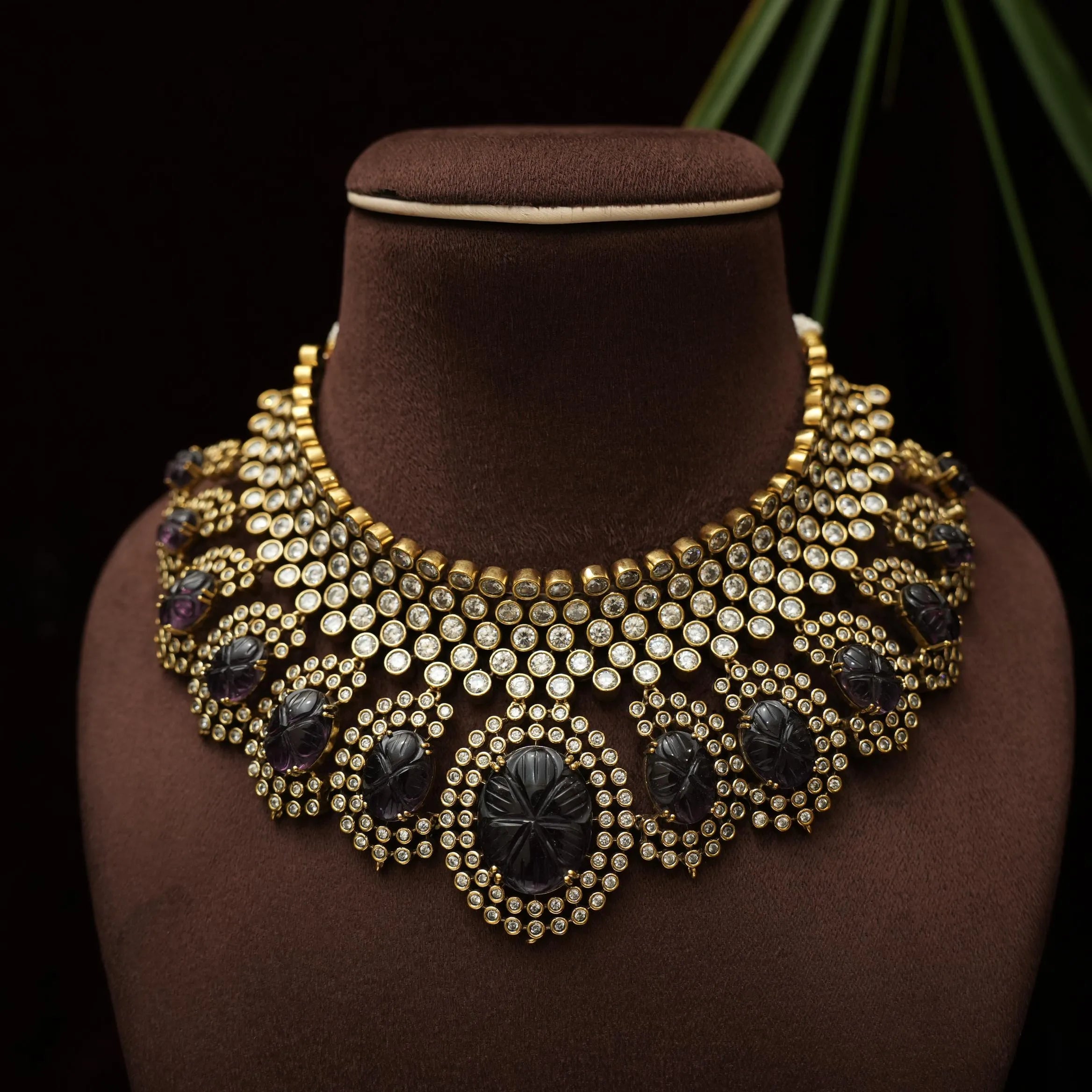 Bini Victorian Kundan Necklace