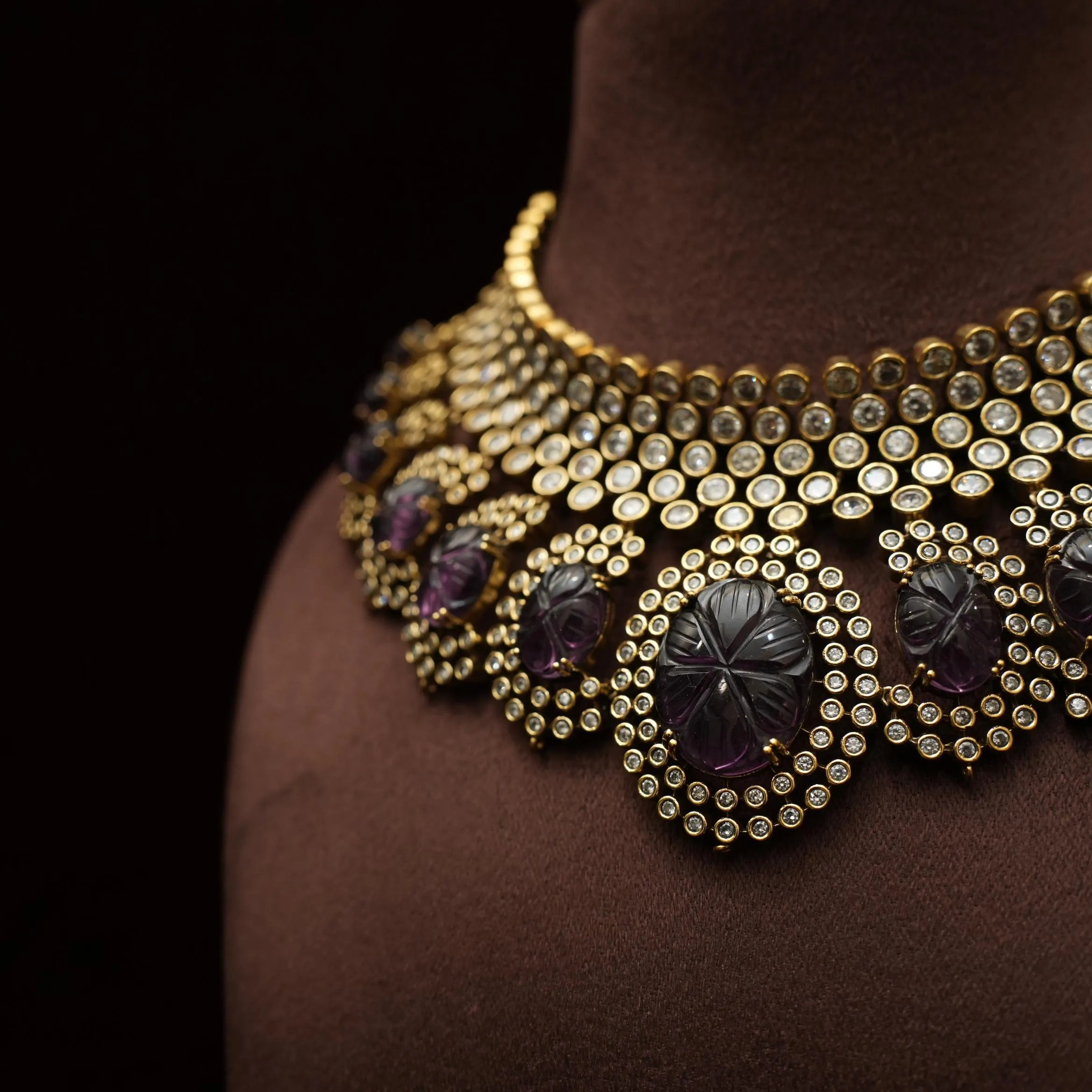 Bini Victorian Kundan Necklace