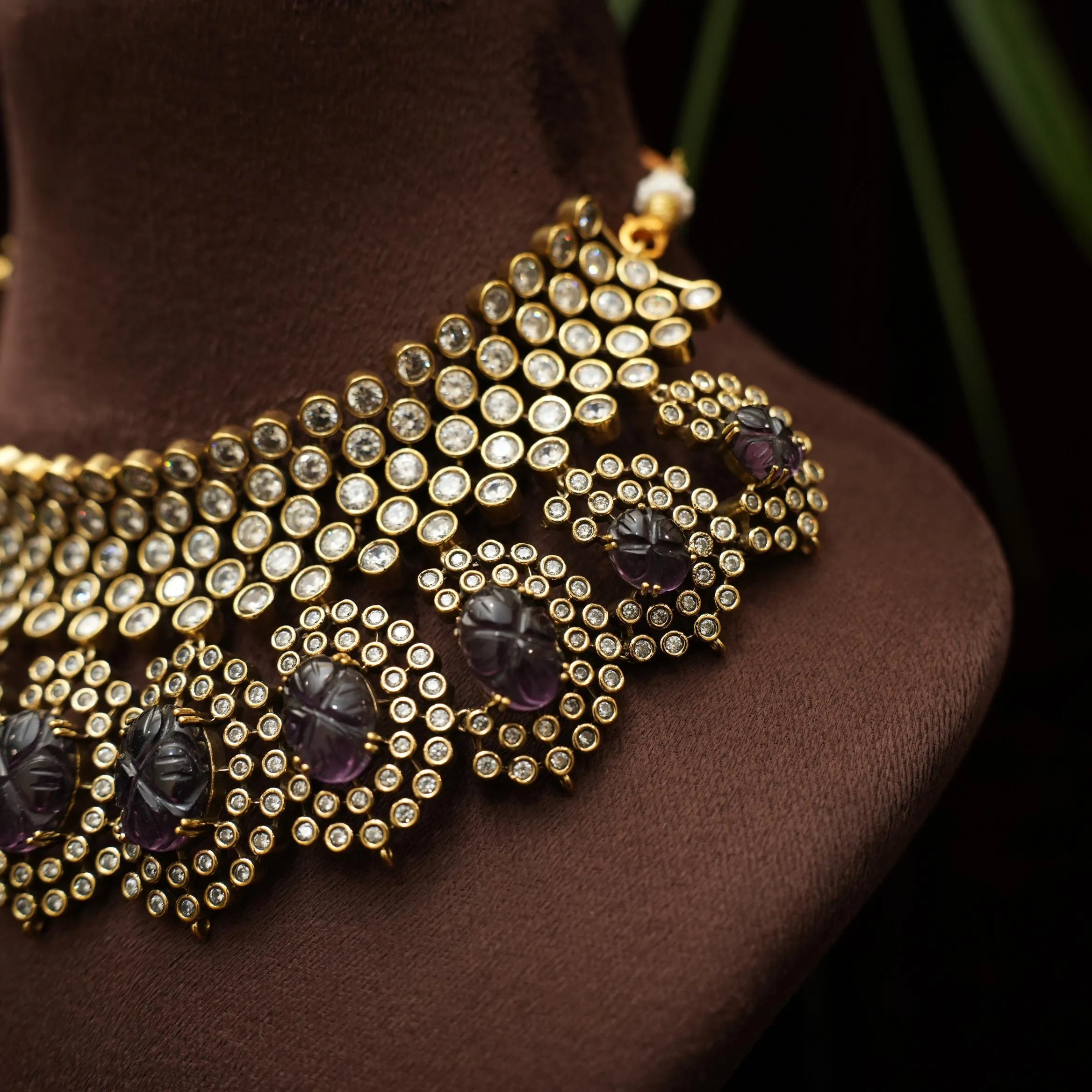 Bini Victorian Kundan Necklace