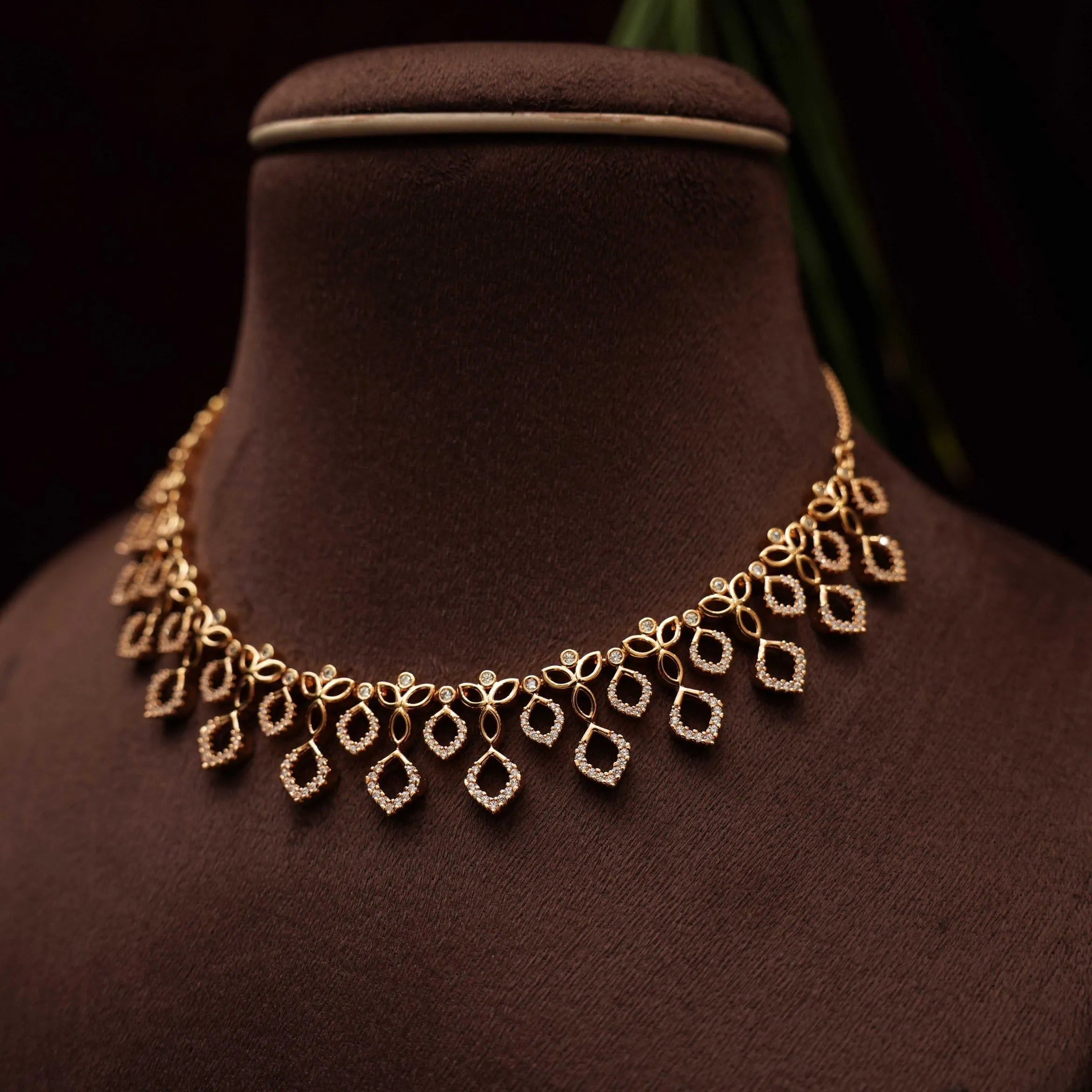 Bipin Zircon Necklace - Rimli Boutique