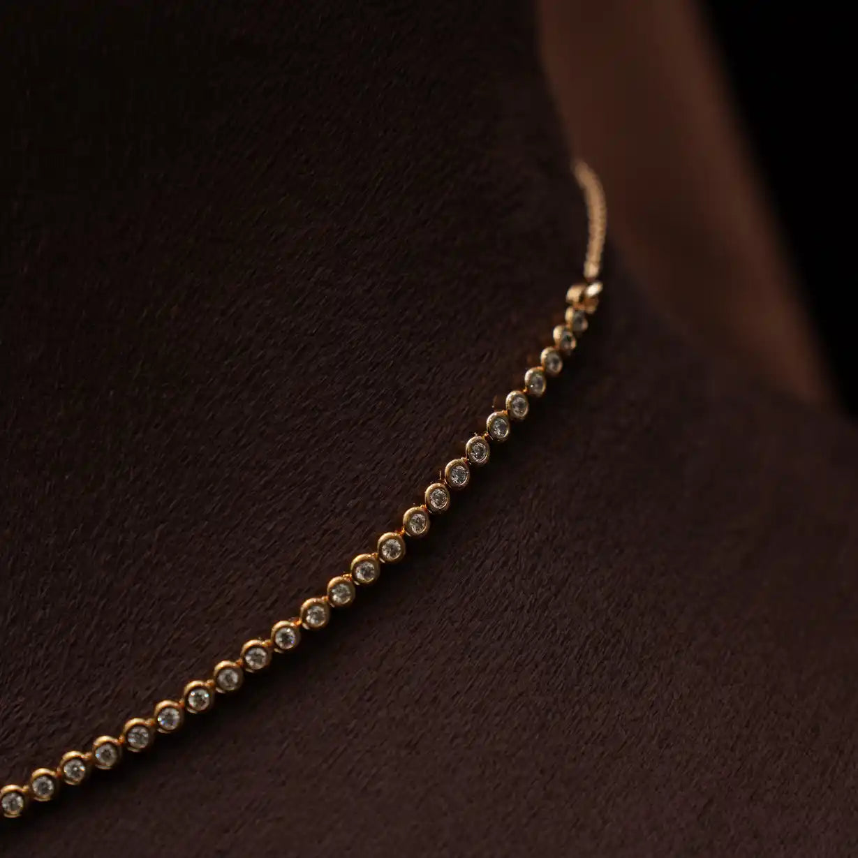 Briar Zircon Necklace - Pearl