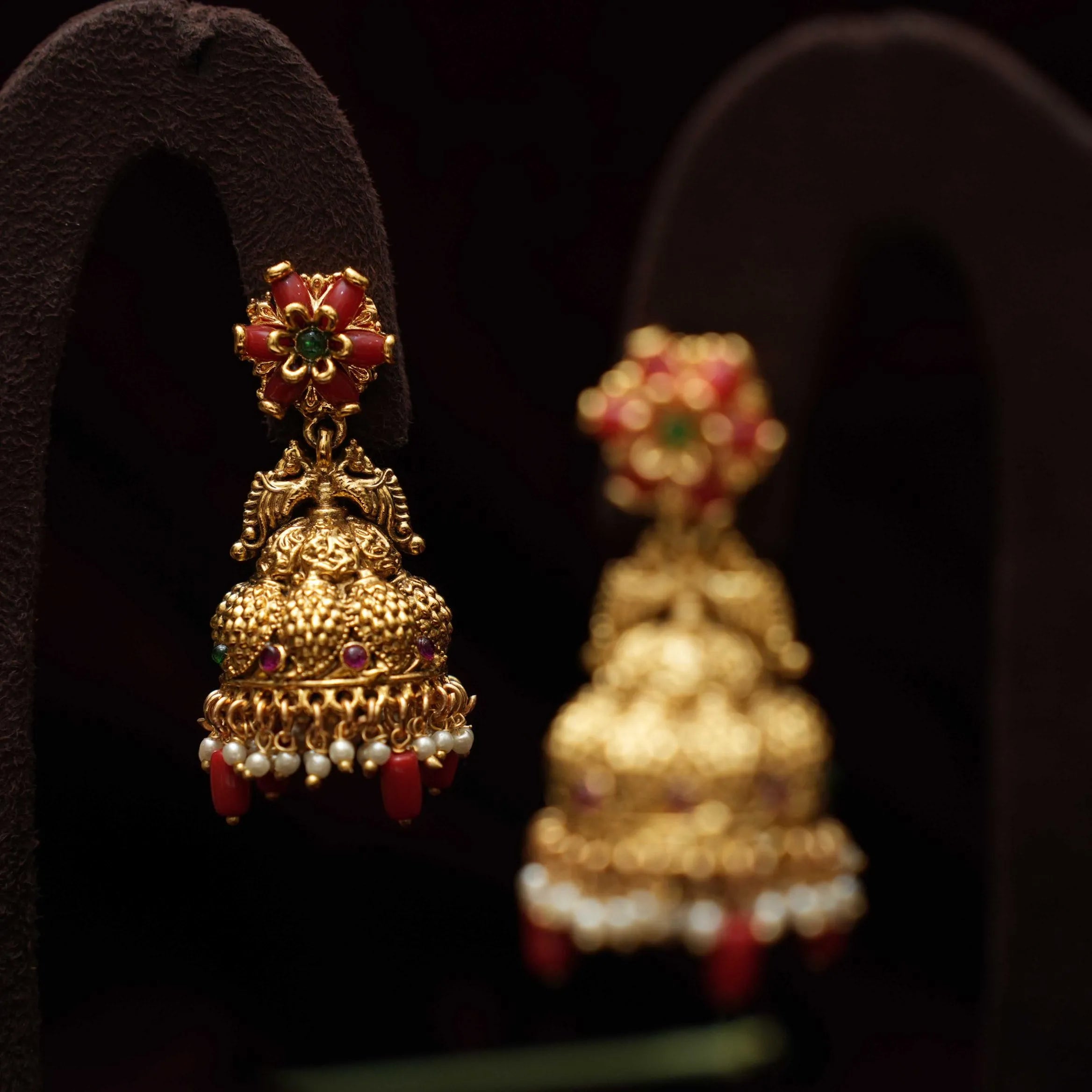 Bronte Antique Jhumka Earrings
