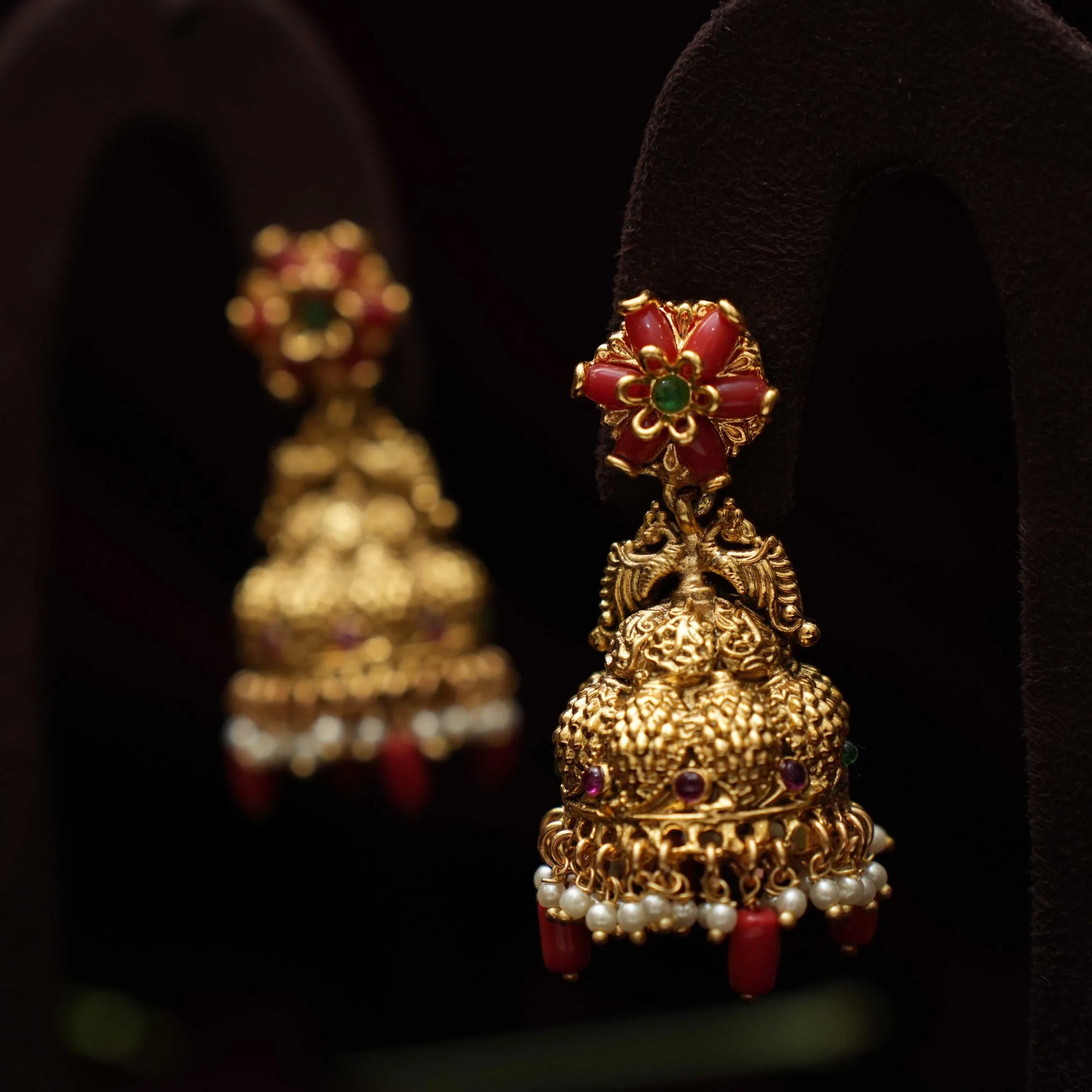 Bronte Antique Jhumka Earrings