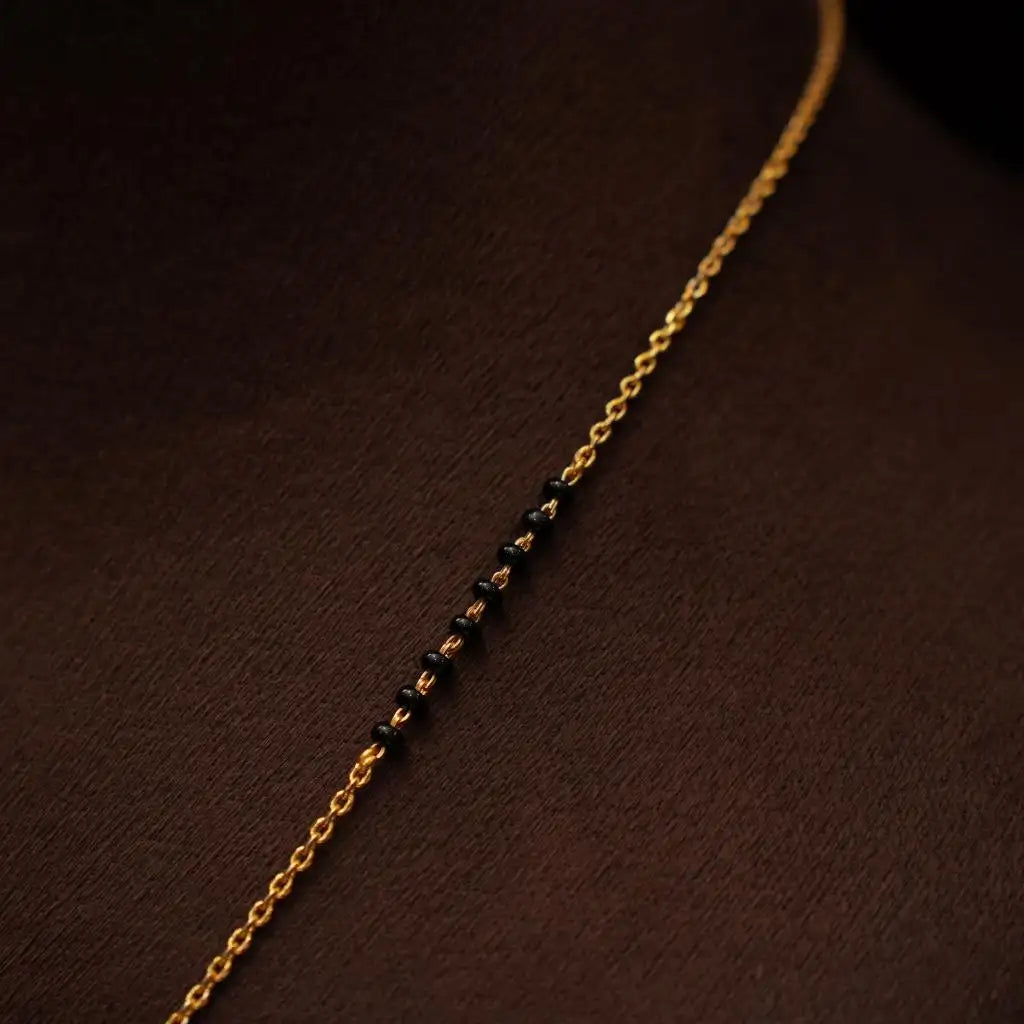 Camaksi Silver Mangalsutra Chain
