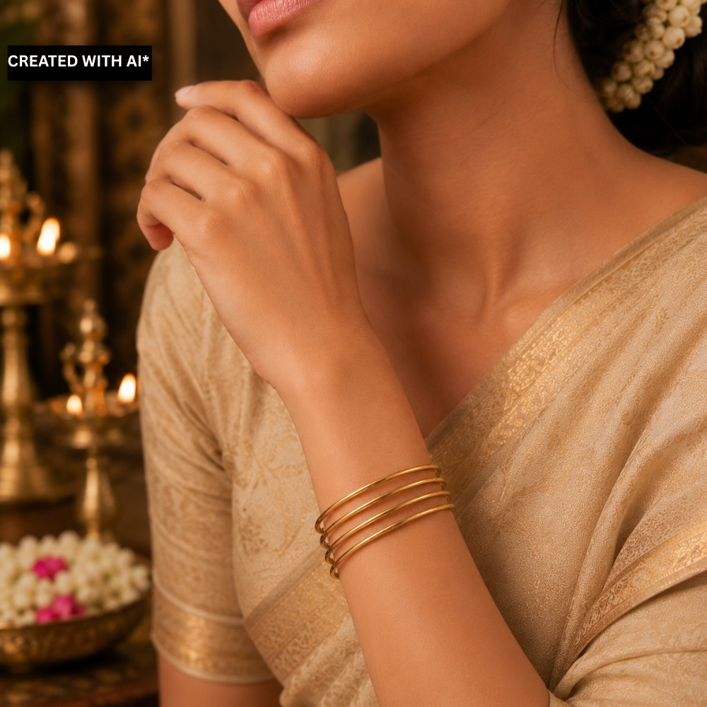 Casual Plain Bangles