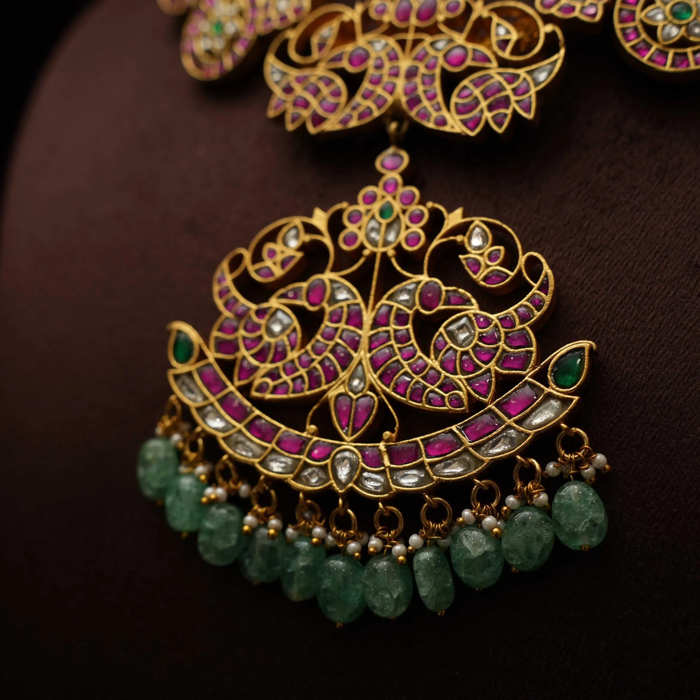 Charak Jadau Polki Necklace - Rimli Boutique